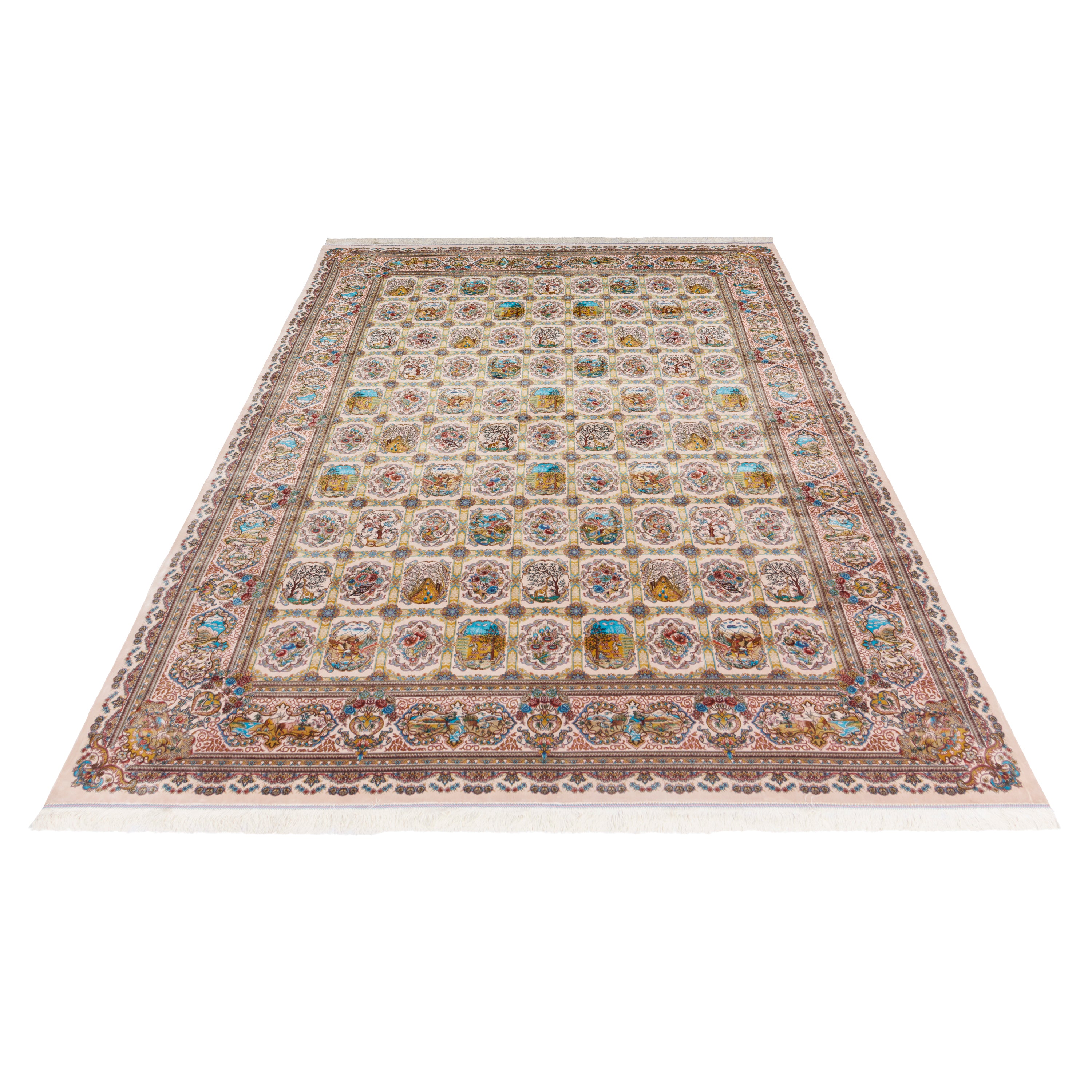 Machine-made Rug, Acrylic & Bamboo Silk, SPU 200267