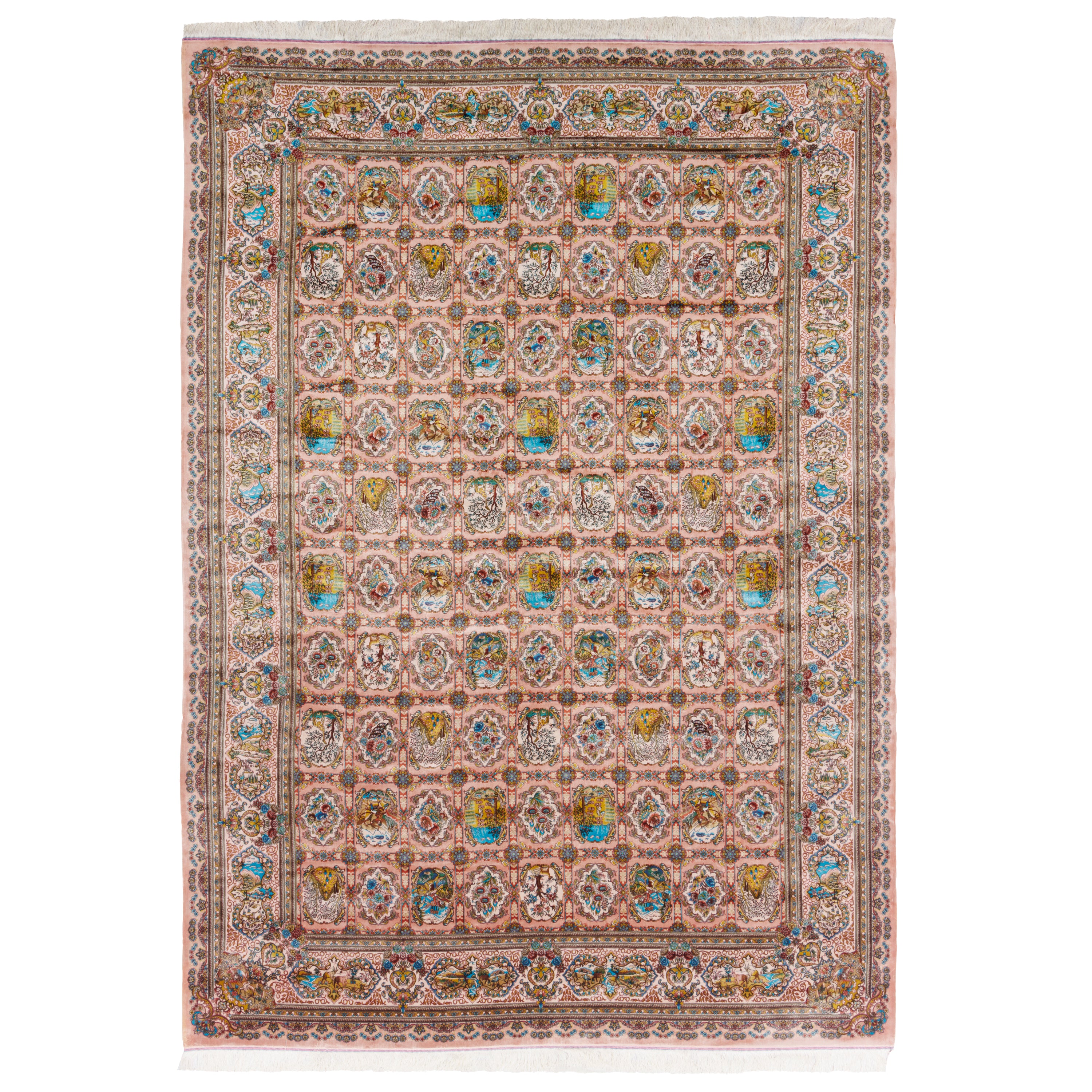 Machine-made Rug, Acrylic & Bamboo Silk, SPU 200267