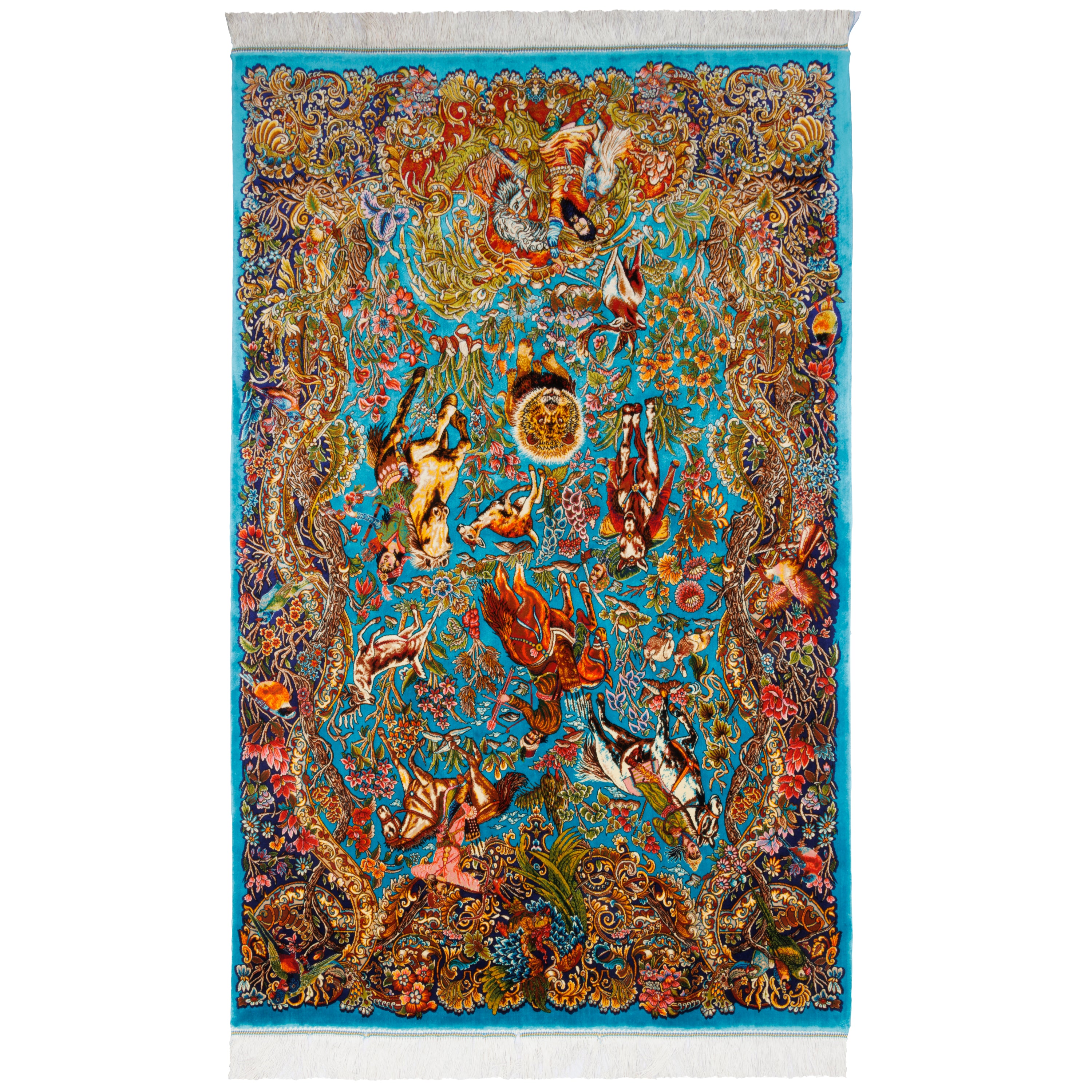Machine-made Rug, Acrylic & Bamboo Silk, SPU 200270