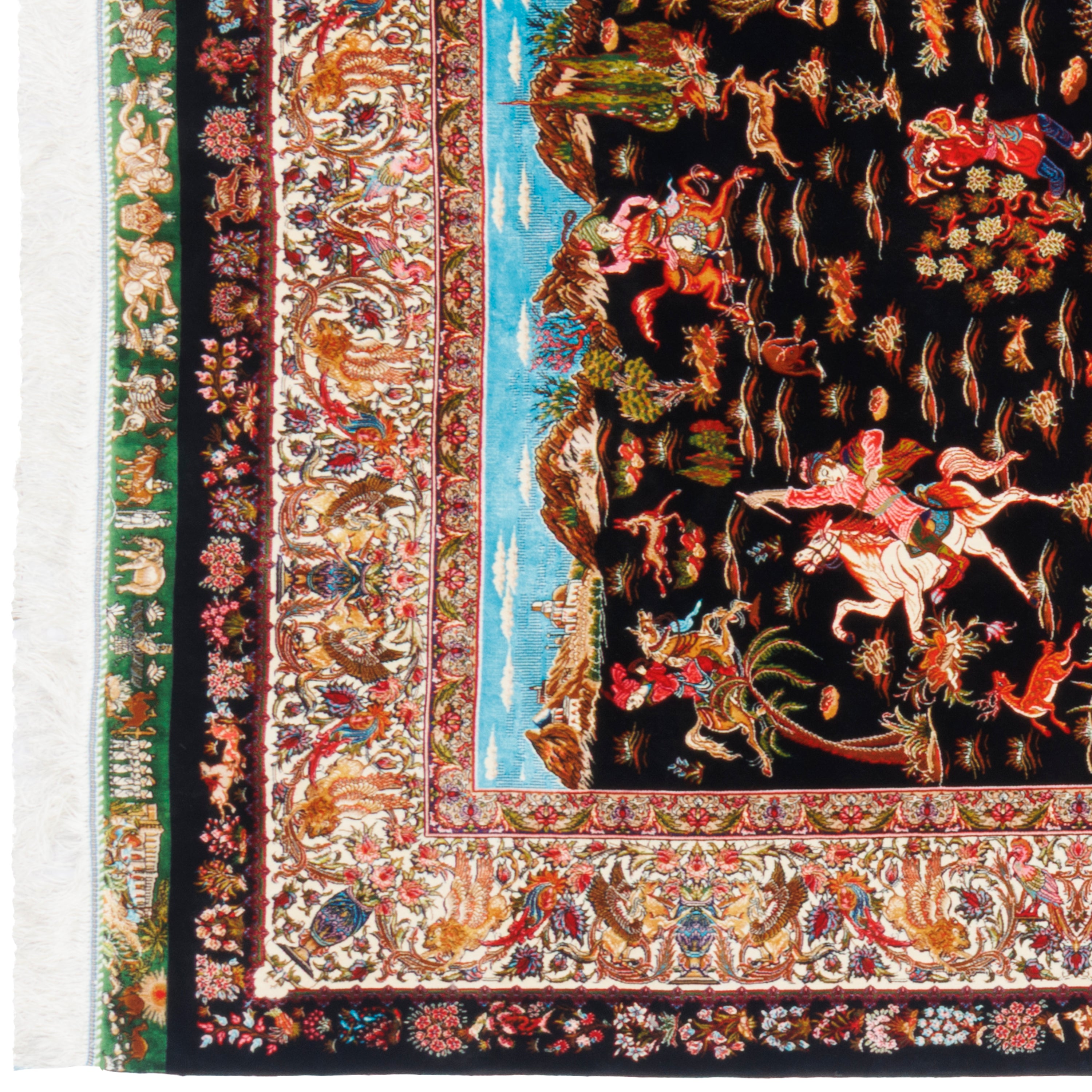 Machine-made Rug, Acrylic & Bamboo Silk, SPU 200283