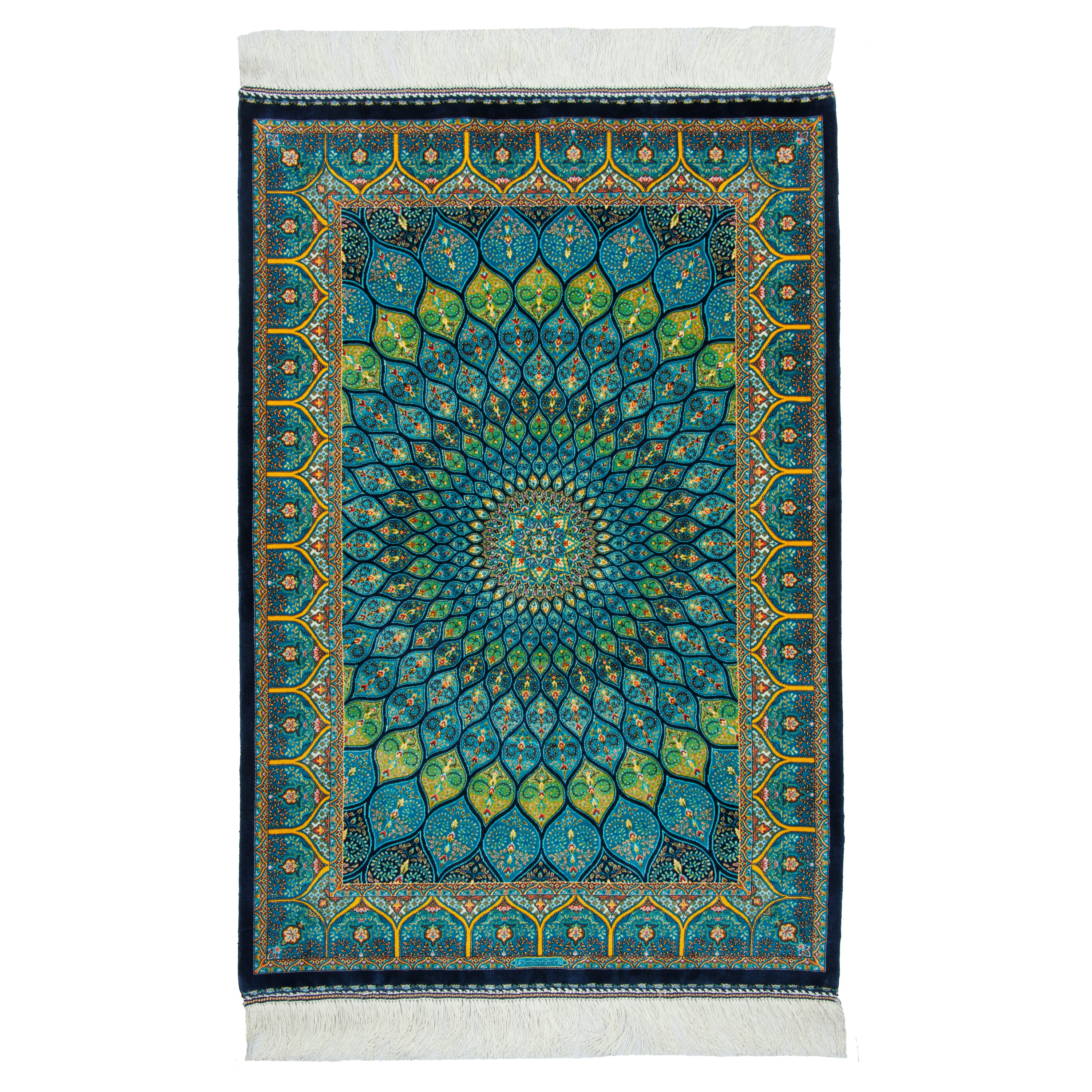 Machine-made Rug, Dome, Acrylic & Bamboo Silk, SPU 200424