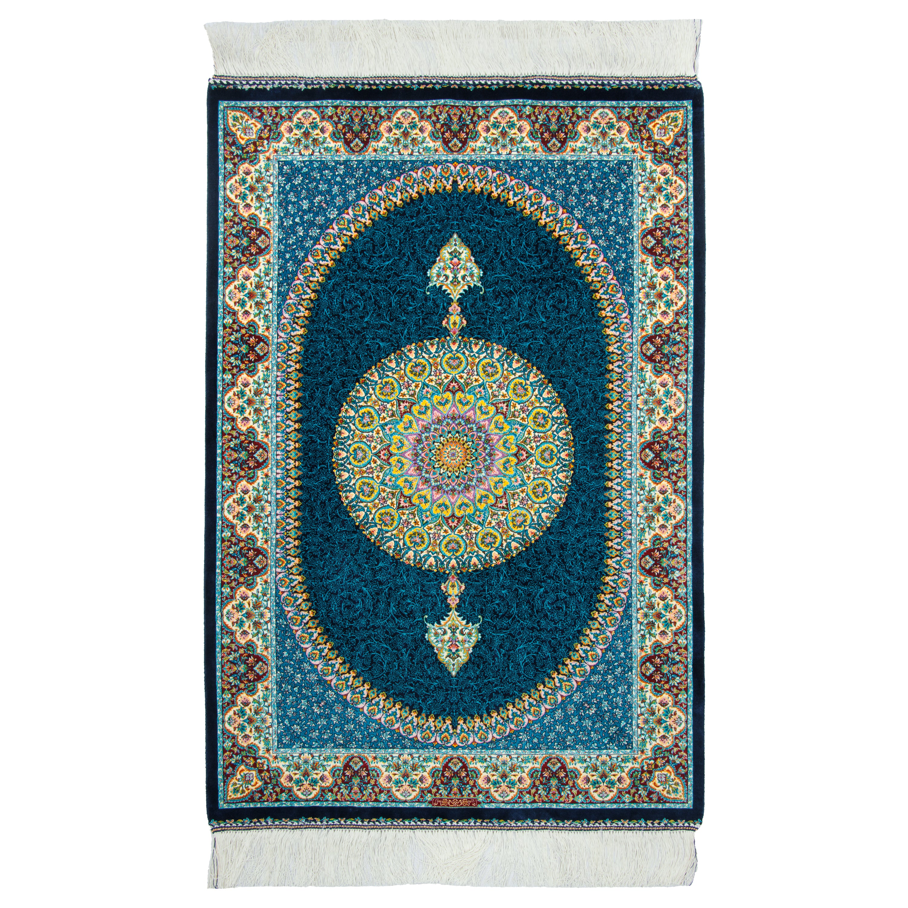 Machine-made Rug, Acrylic & Bamboo Silk, SPU 200425
