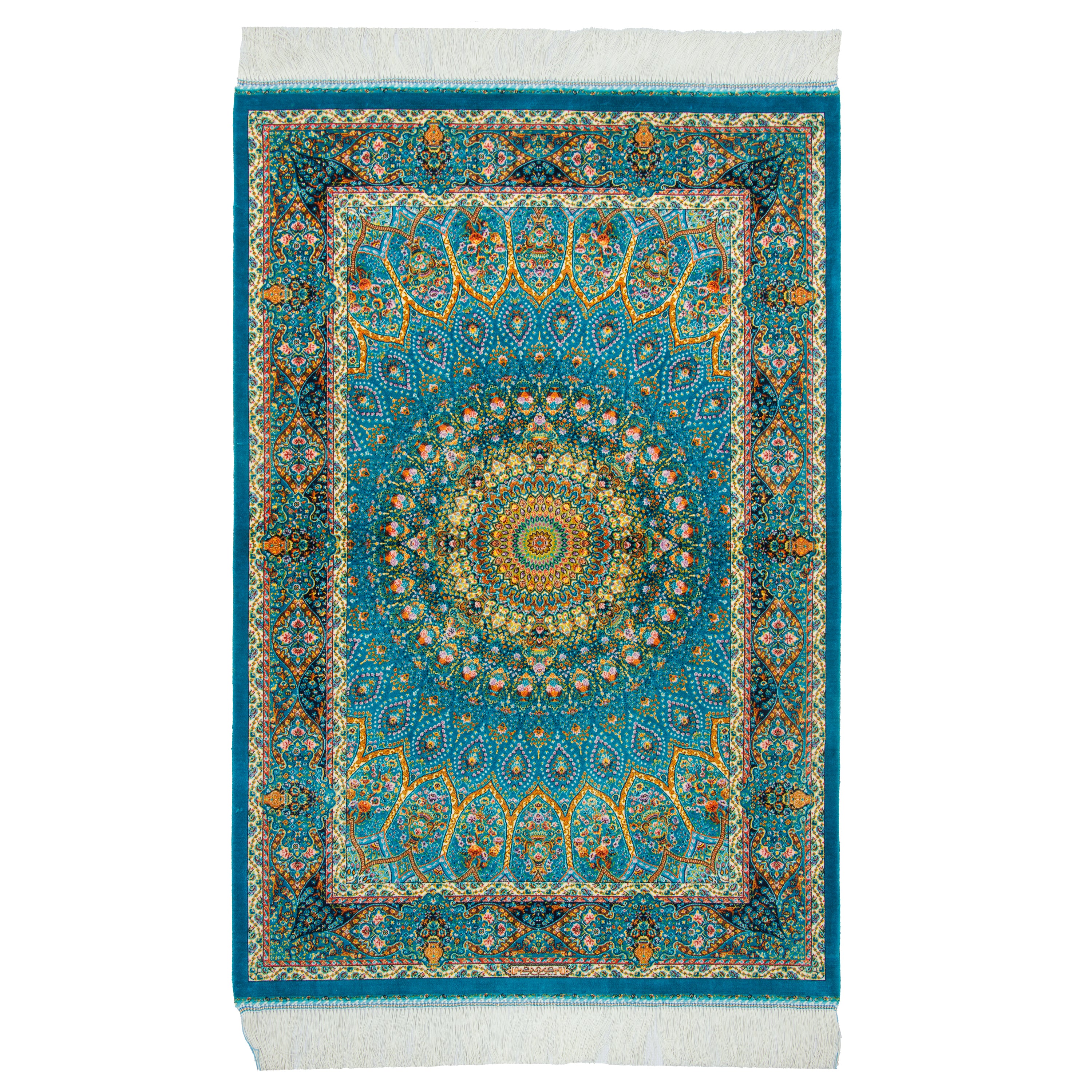 Machine-made Rug, Dome, Acrylic & Bamboo Silk, SPU 200427
