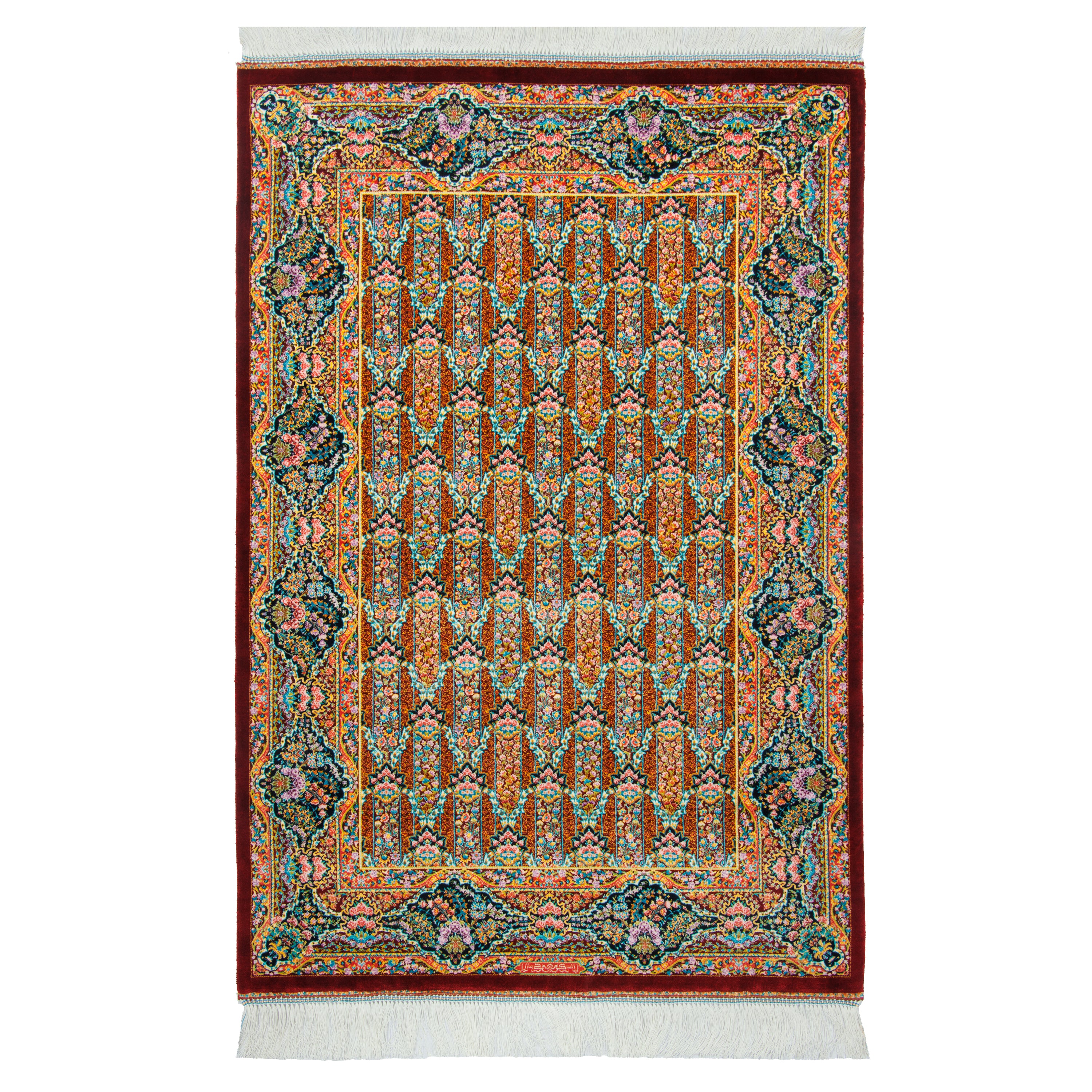Machine-made Rug, Acrylic & Bamboo Silk, SPU 200433