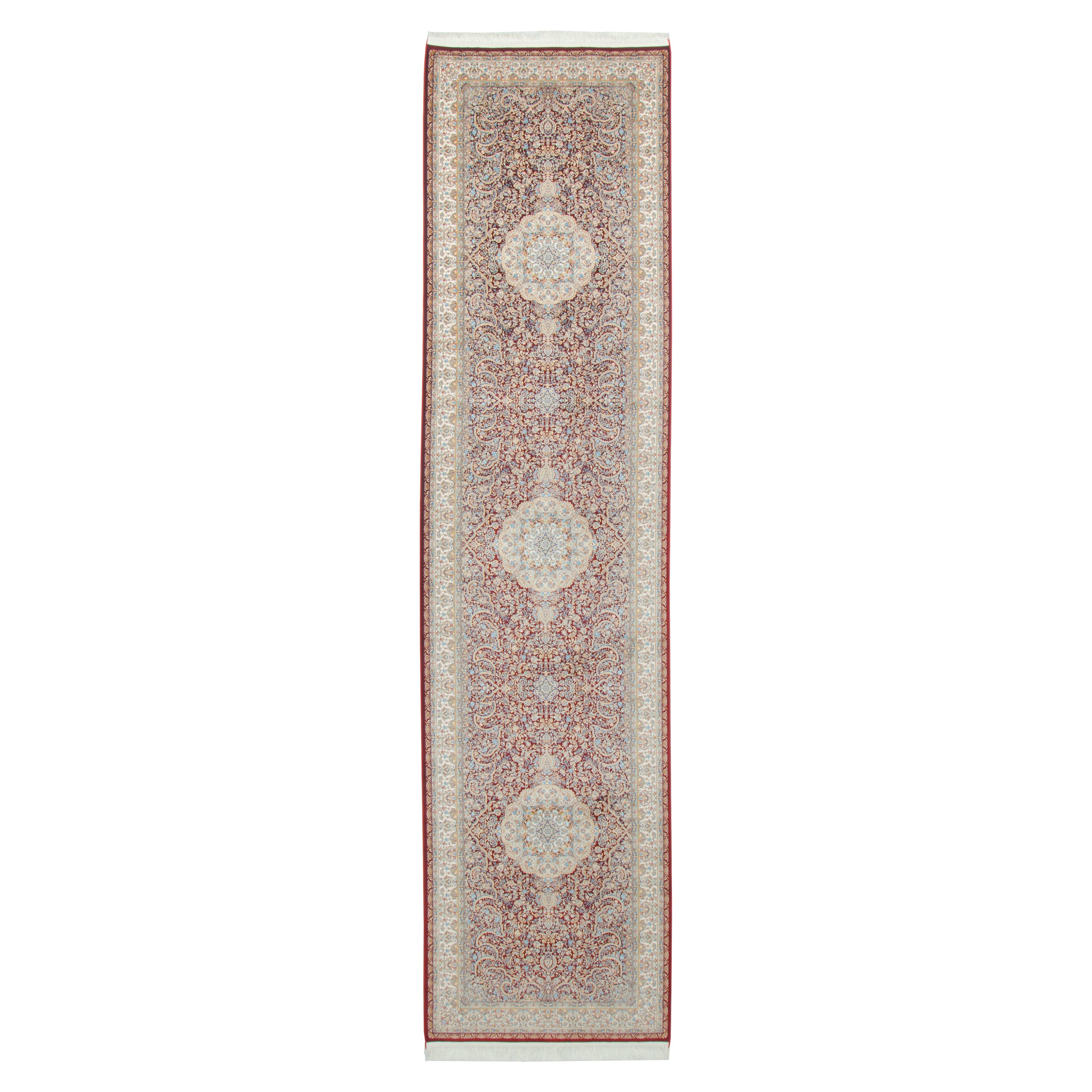 Machine-made Rug, Floral All-over, Acrylic & Bamboo Silk, SPU 200488