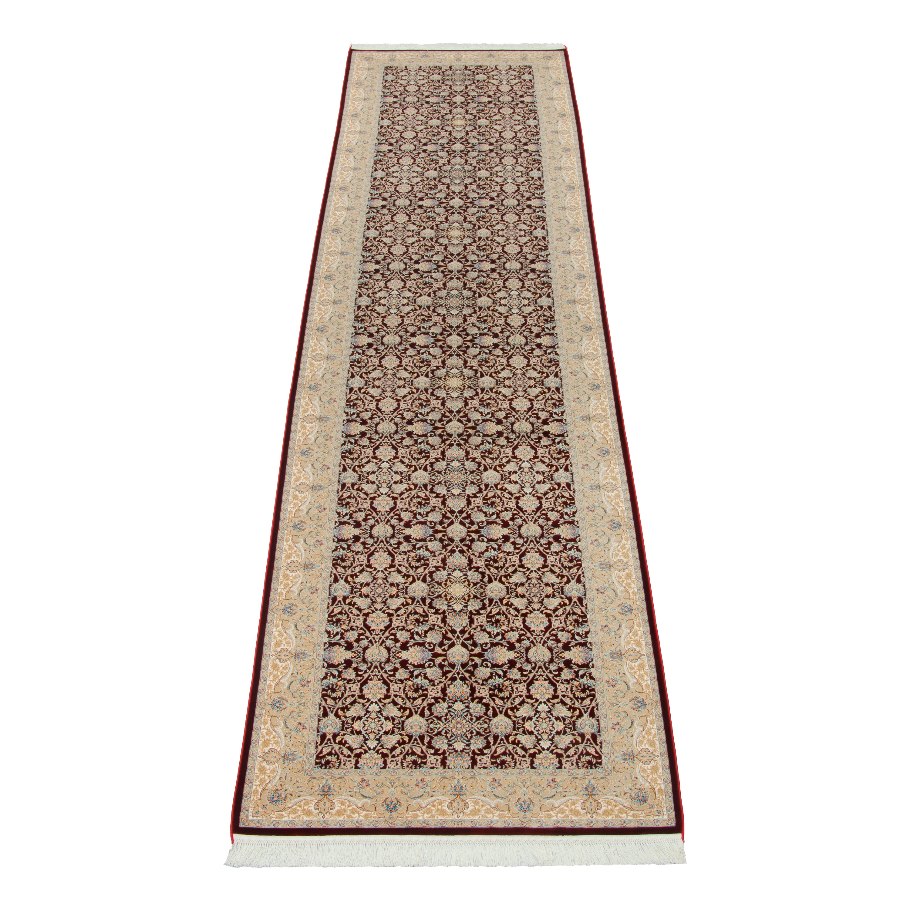 Machine-made Rug, Floral All-over, Acrylic & Bamboo Silk, SPU 200489