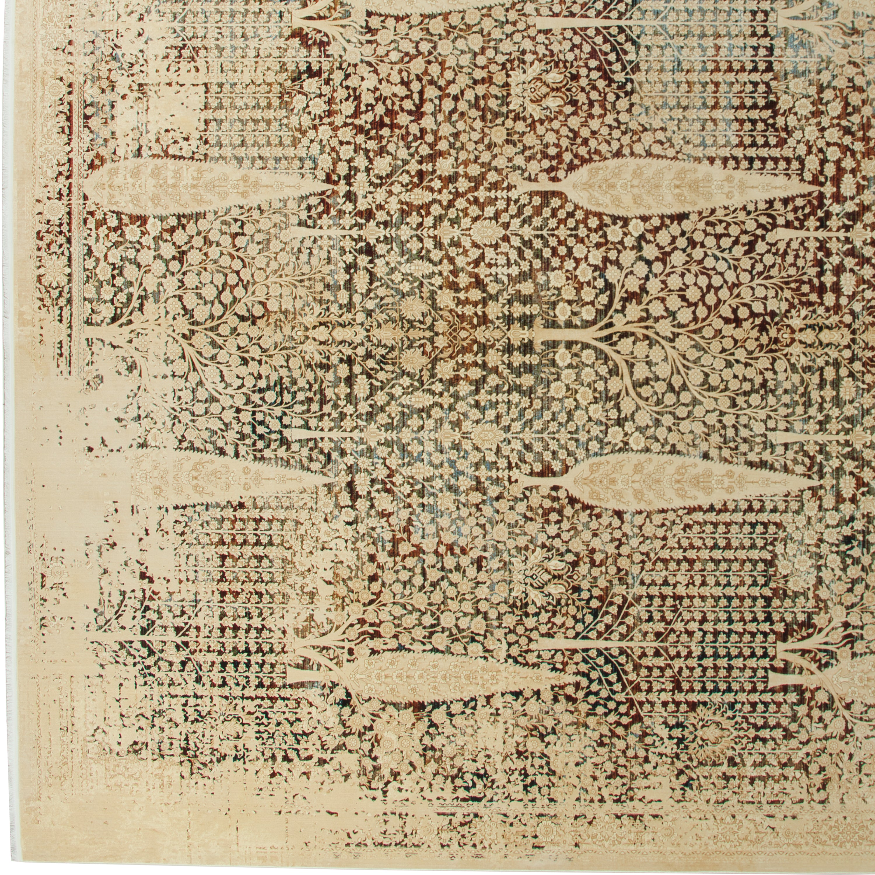 Machine-made Rug, Acrylic & Bamboo Silk, SPU 200514