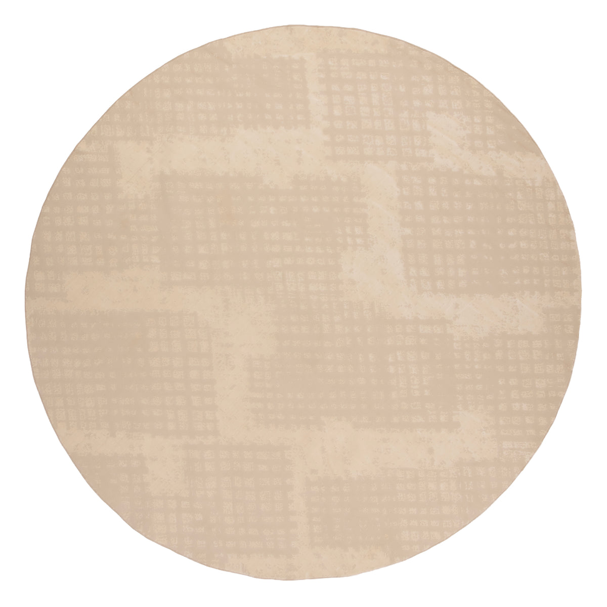 Acrylic Allover Machine-made Carpet, Design 00651, Round