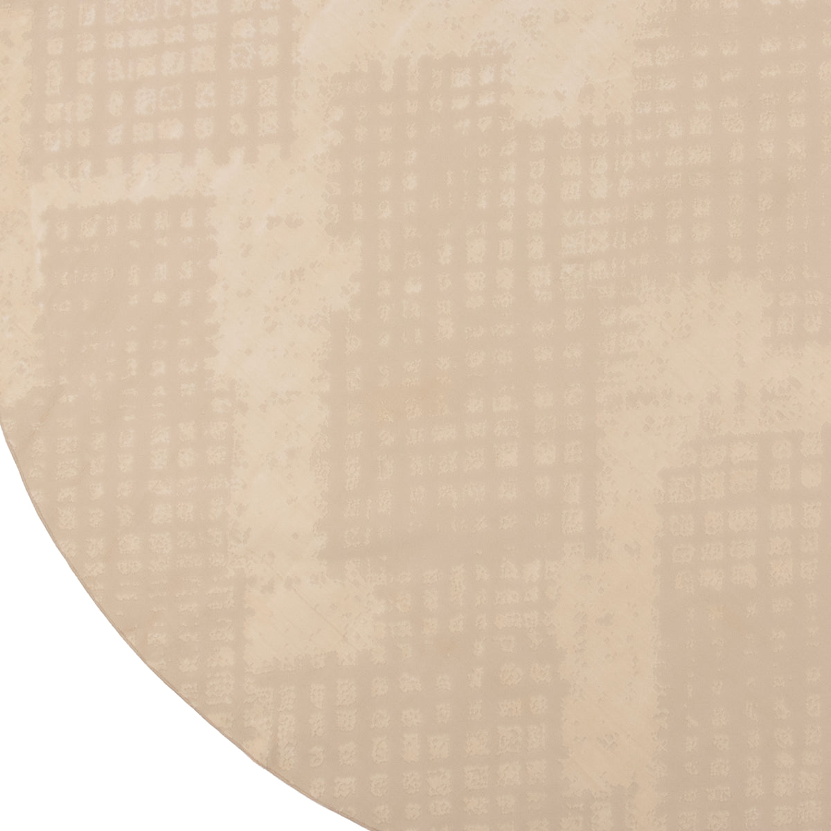 Acrylic Allover Machine-made Carpet, Design 00651, Round