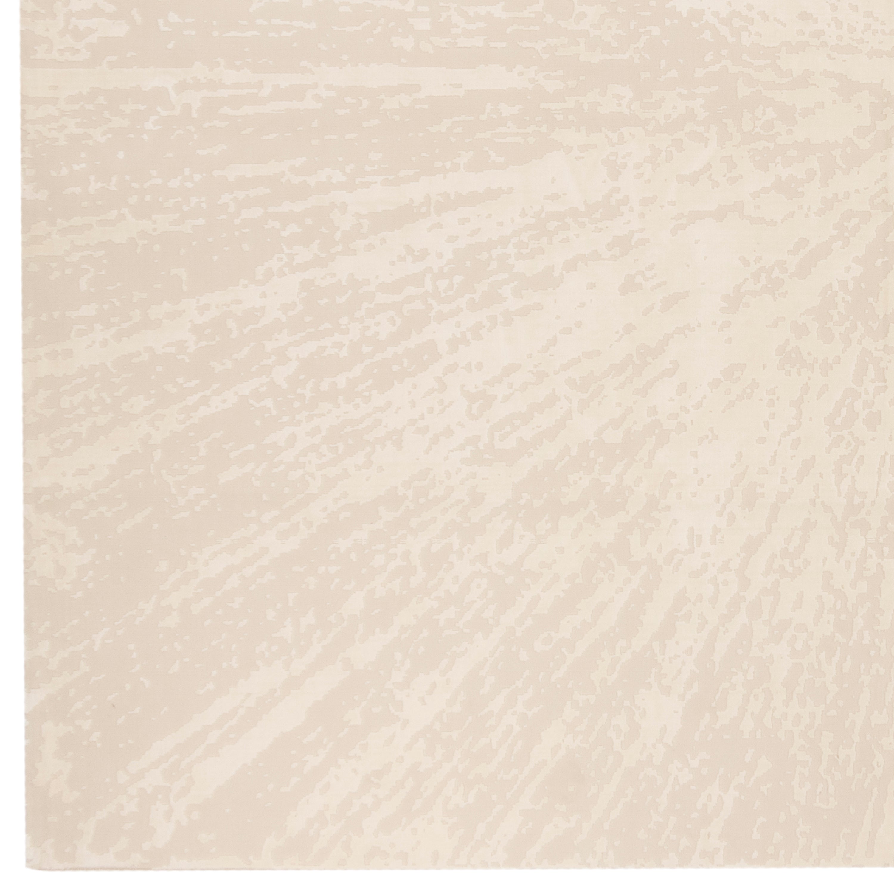 Machine-made Rug, Contemporary All-over, Polyester & Linen, SPU 400025