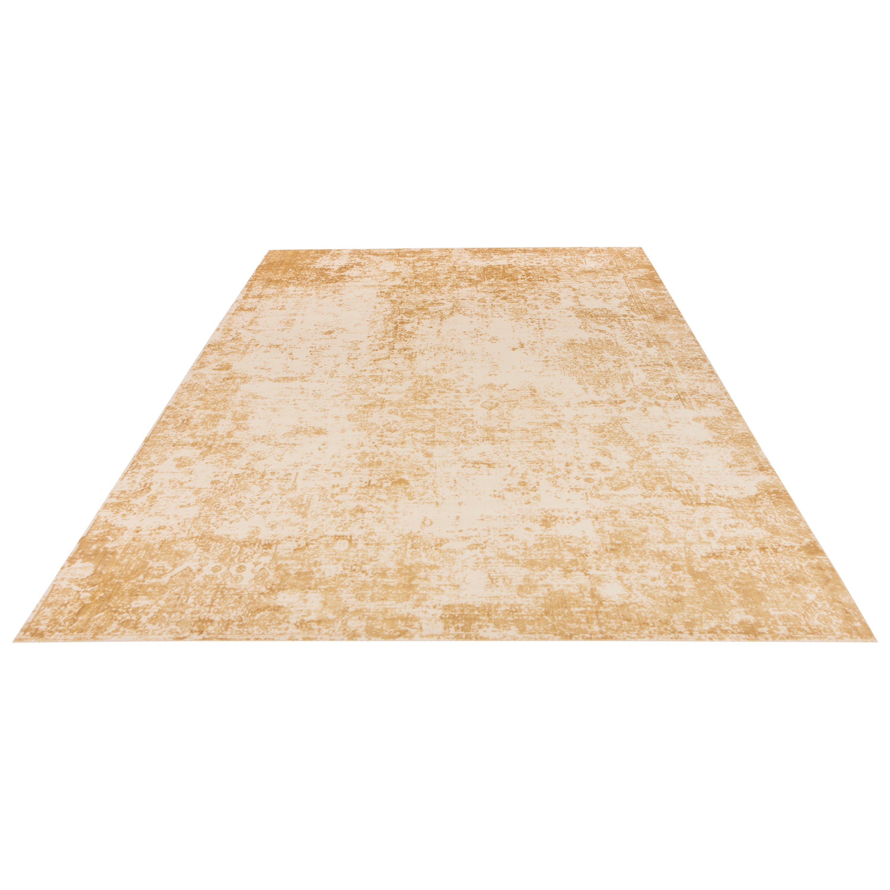 Machine-made Rug, Contemporary All-over, Polyester & Linen, SPU 400026