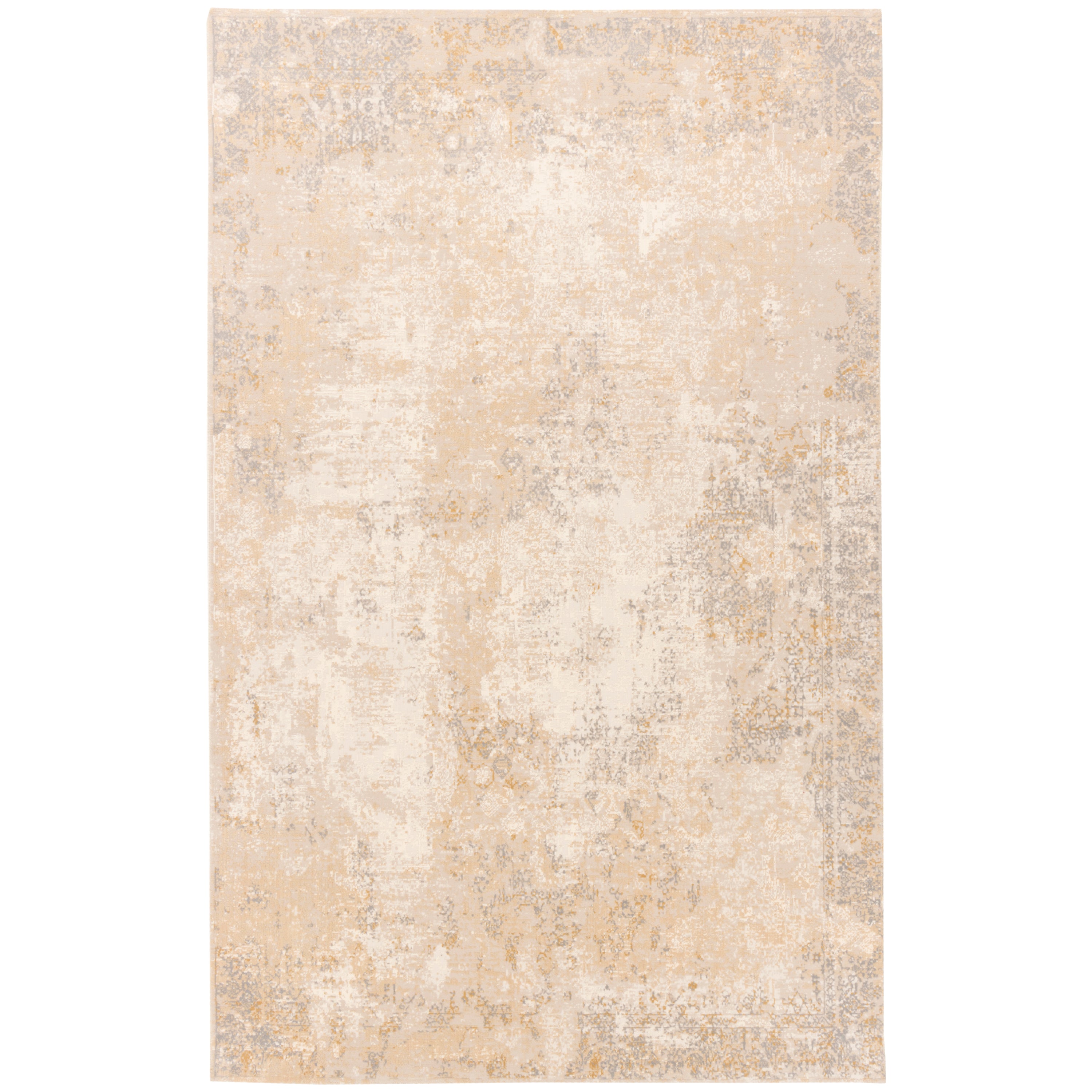 Machine-made Rug, Contemporary All-over, Polyester & Linen, SPU 400026