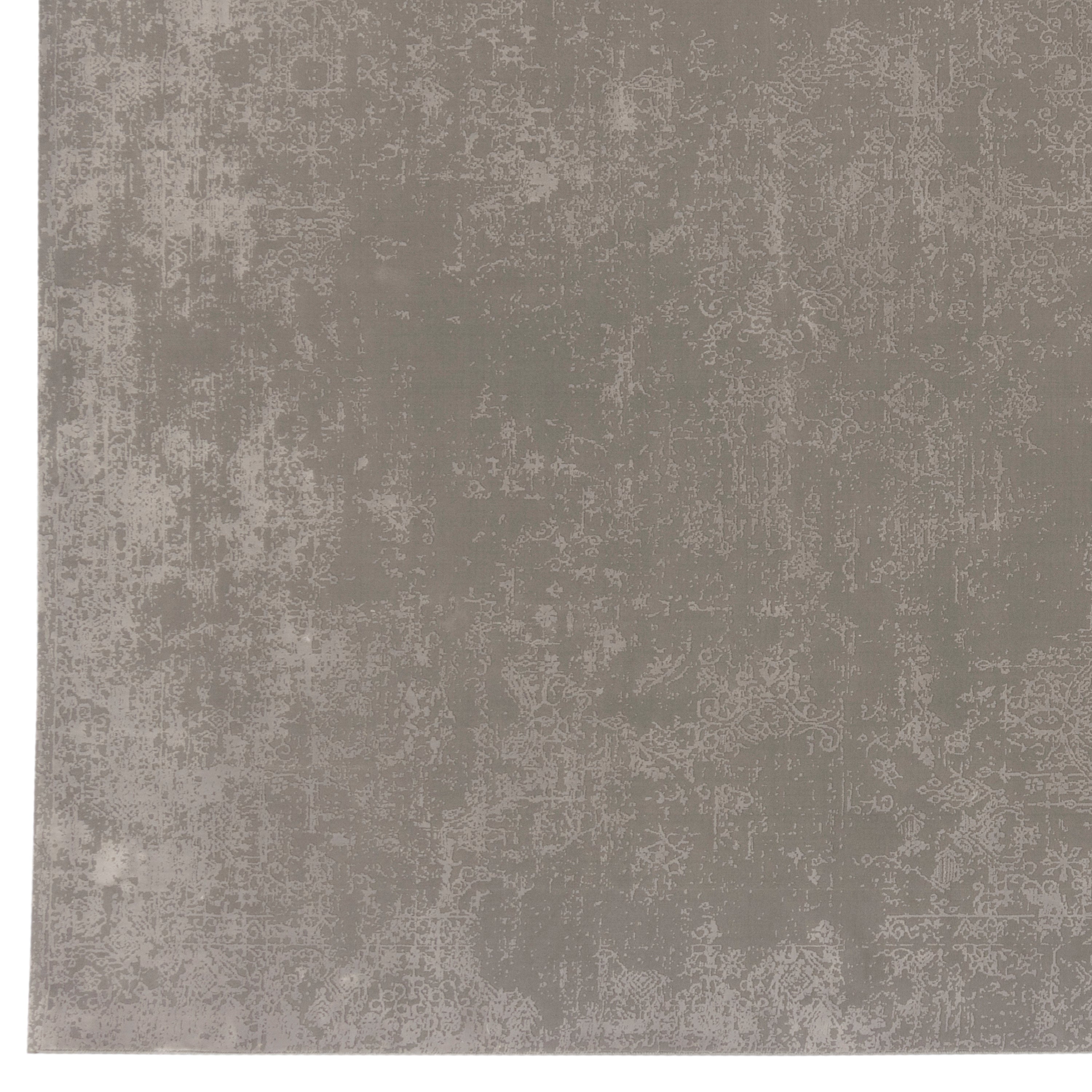 Machine-made Rug, Contemporary All-over, Polyester & Linen, SPU 400026