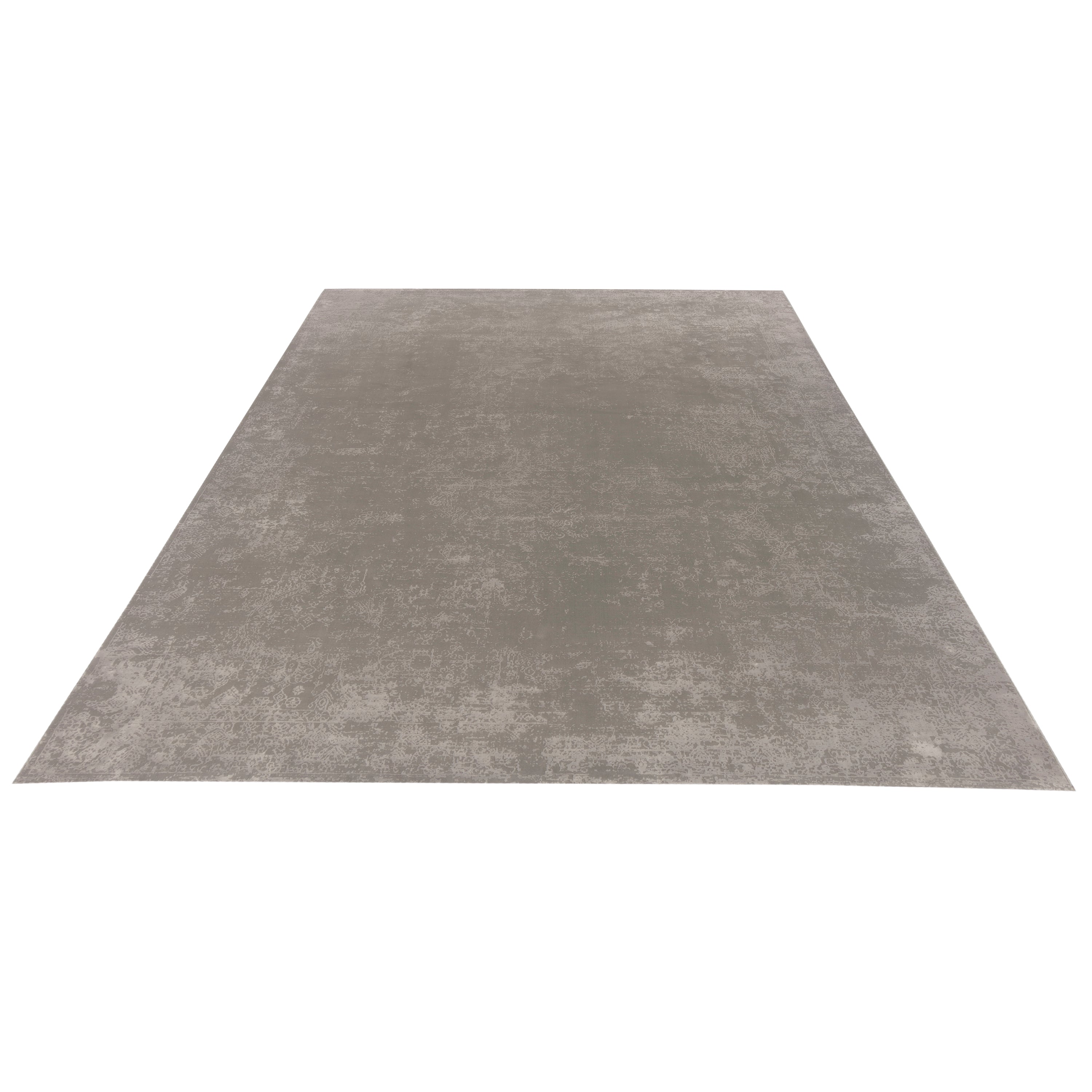 Machine-made Rug, Contemporary All-over, Polyester & Linen, SPU 400026