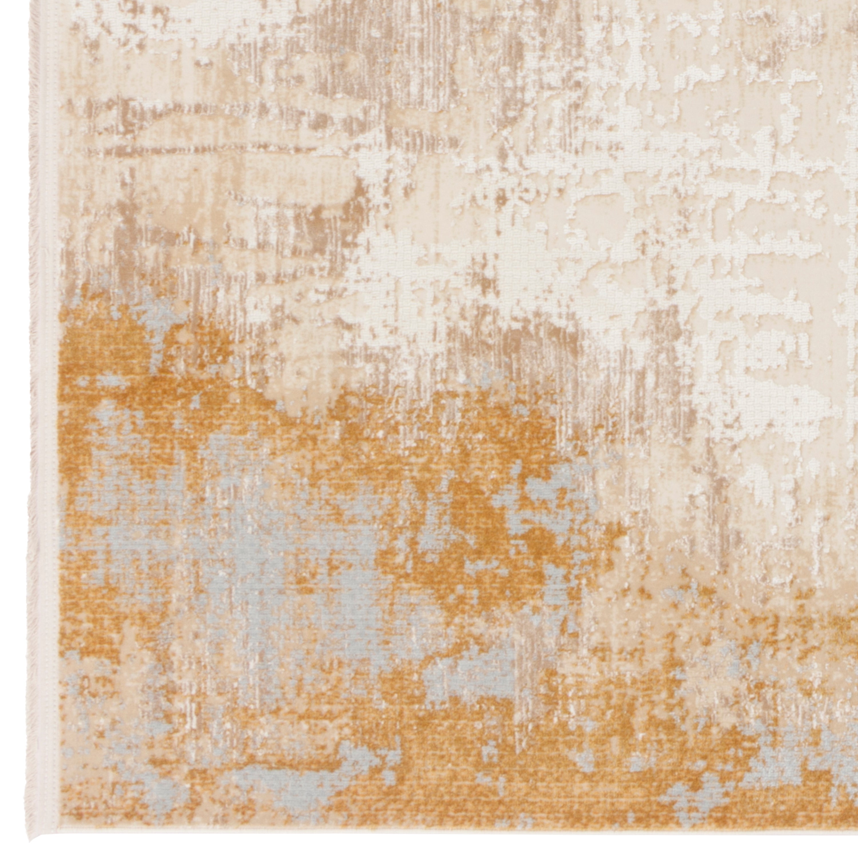 Machine-made Rug, Contemporary All-over, Polyester & Linen, SPU 400148