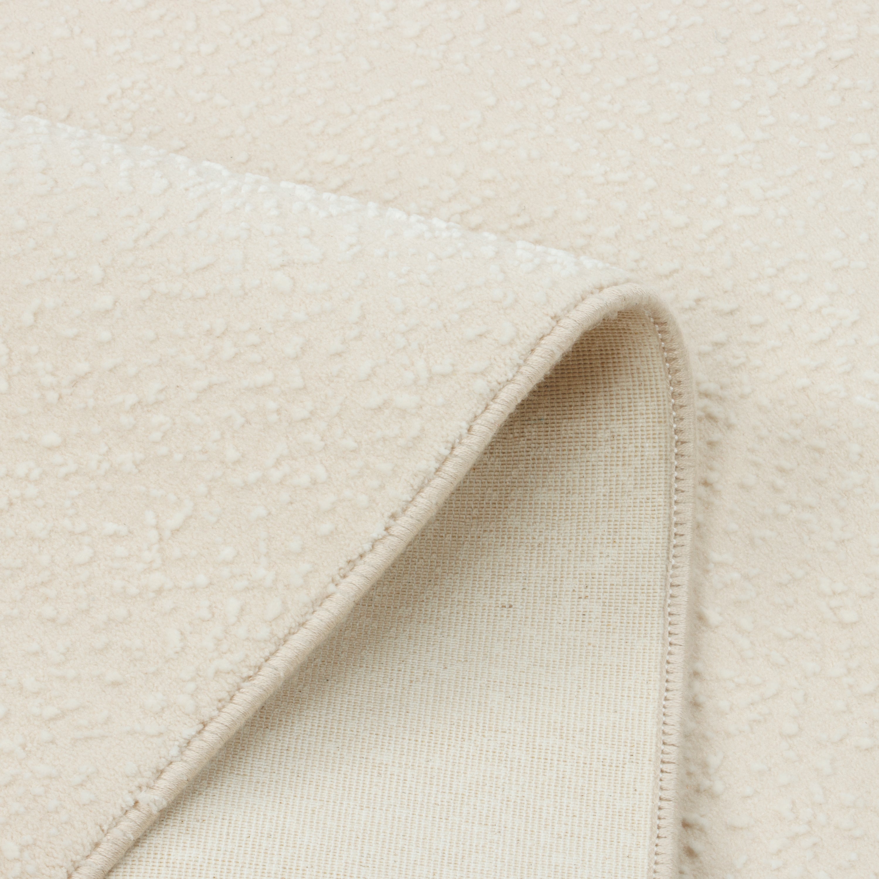 Machine-made Rug, Polyester & Linen, SPU 400303