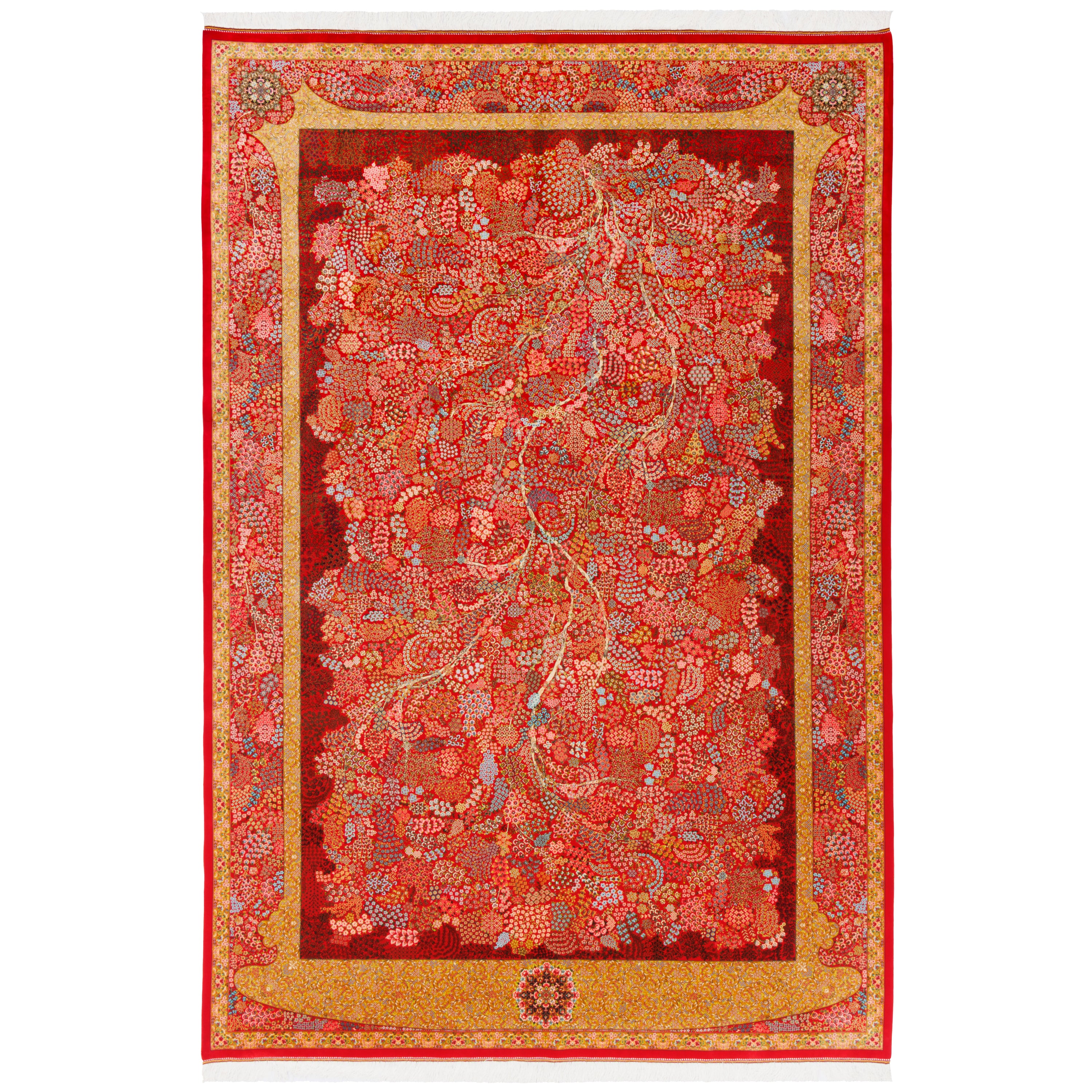 Machine-made Rug, Bamboo Silk, SPU 800215