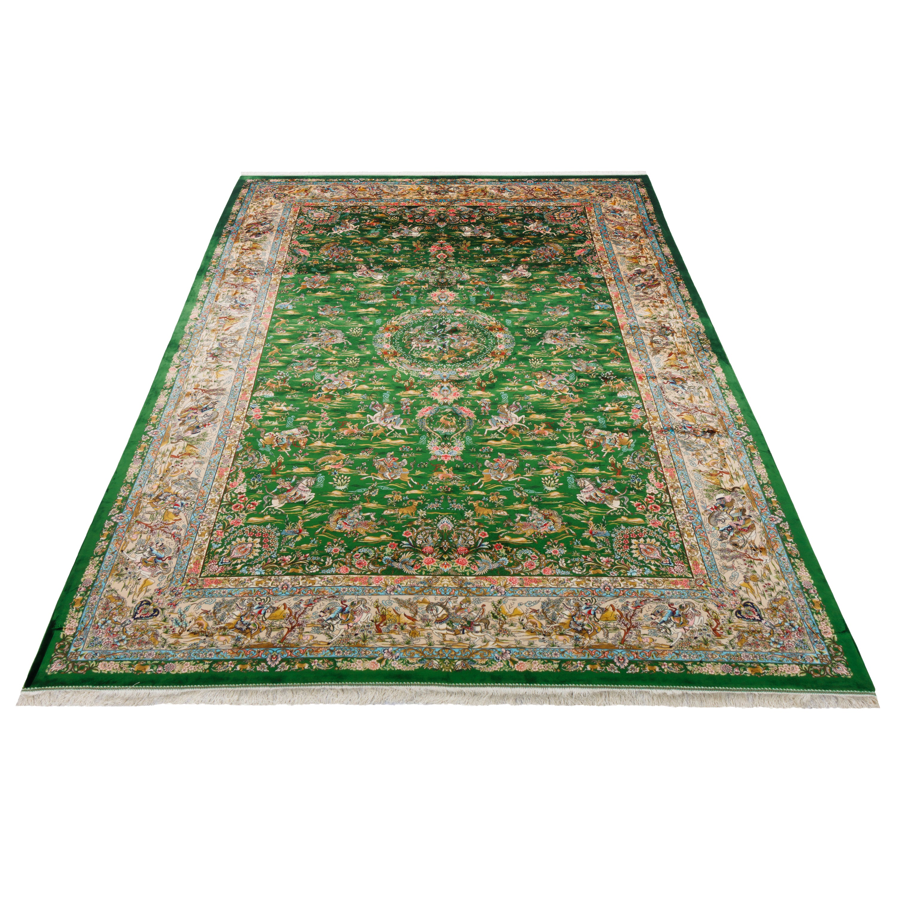 Machine-made Rug, Bamboo Silk, SPU 800251