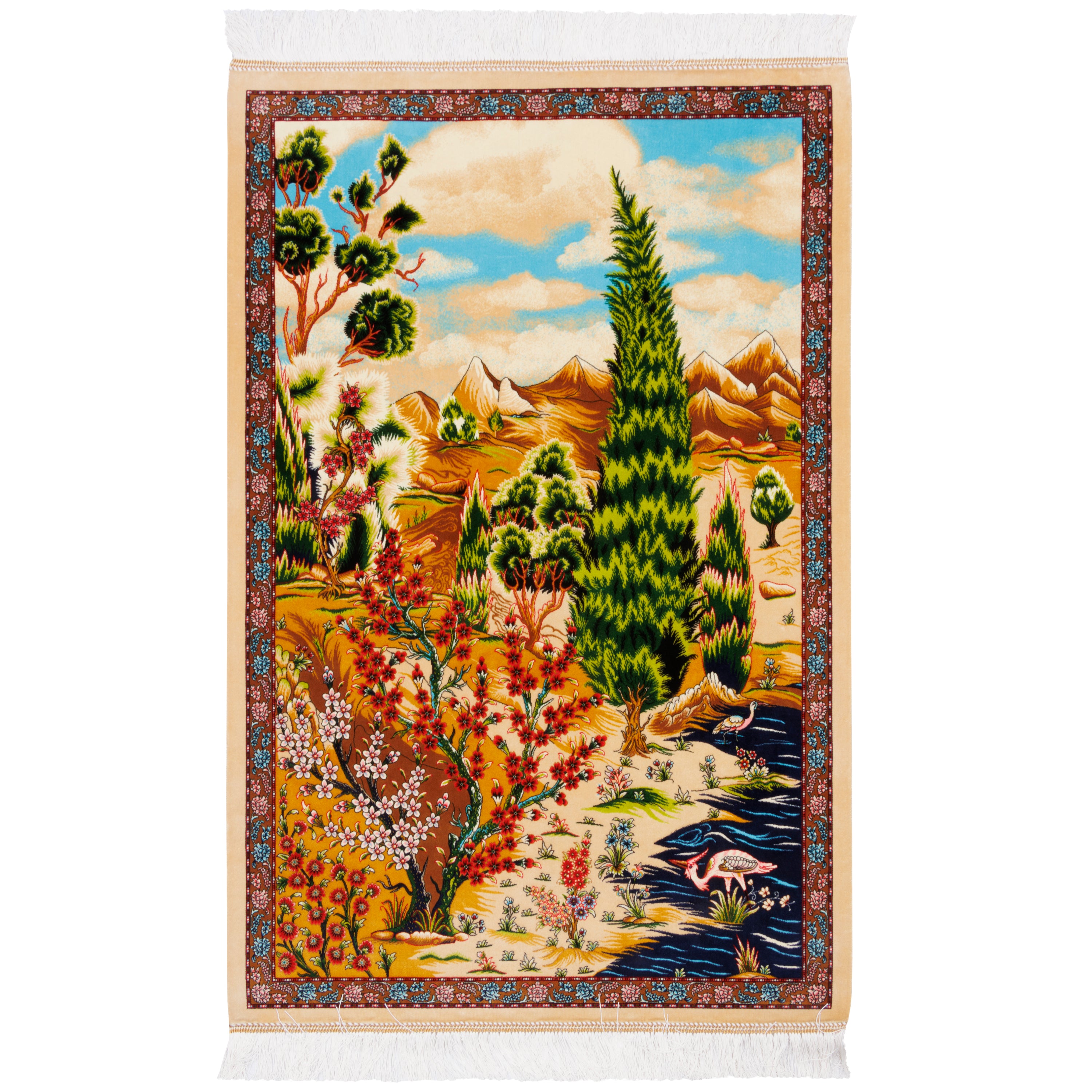 Machine-made Rug, Bamboo Silk, SPU 800279