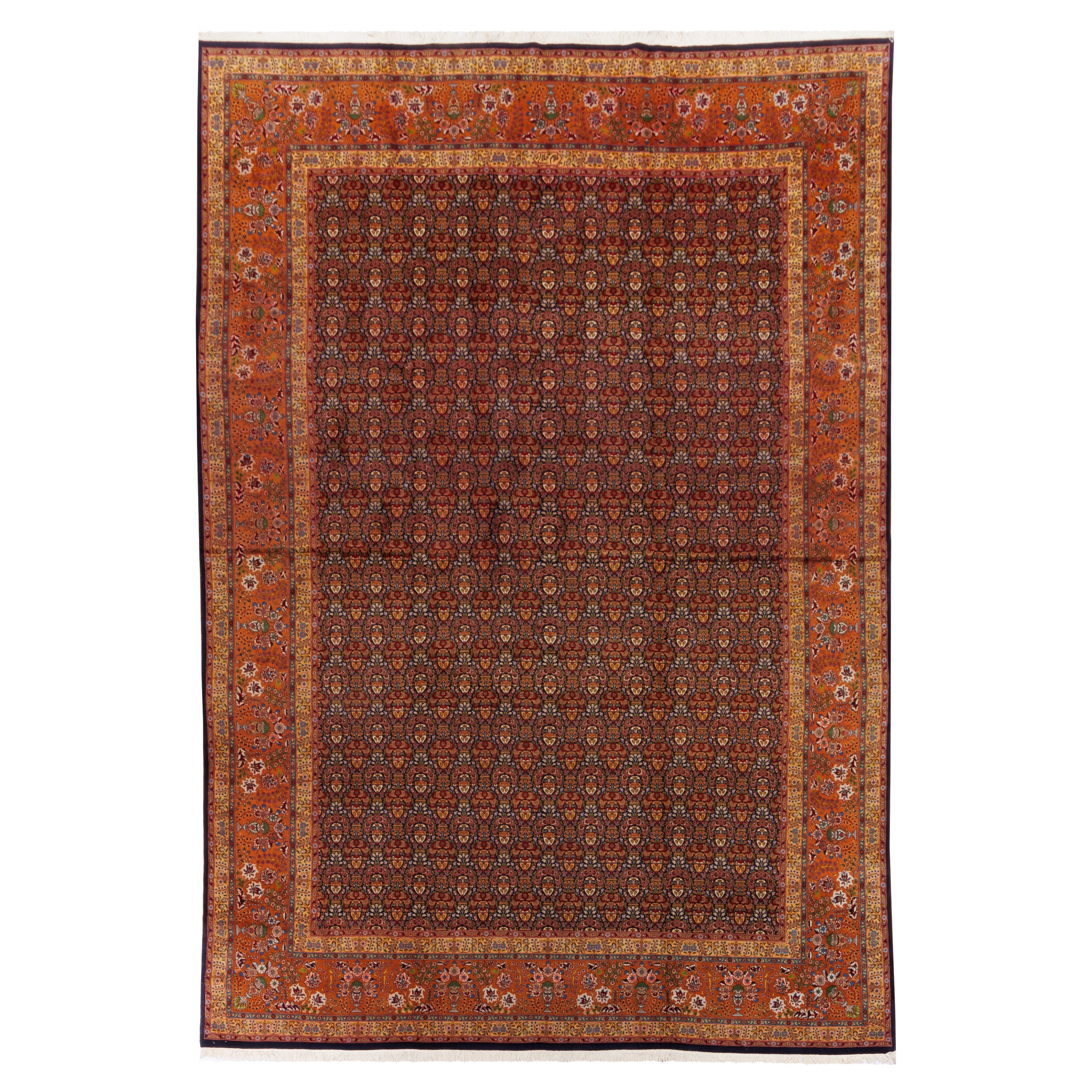 Tabriz Handmade Carpet — Sarasar | Silk Pile / Cotton Warp | 343 × 493 cm | SKU 11600704