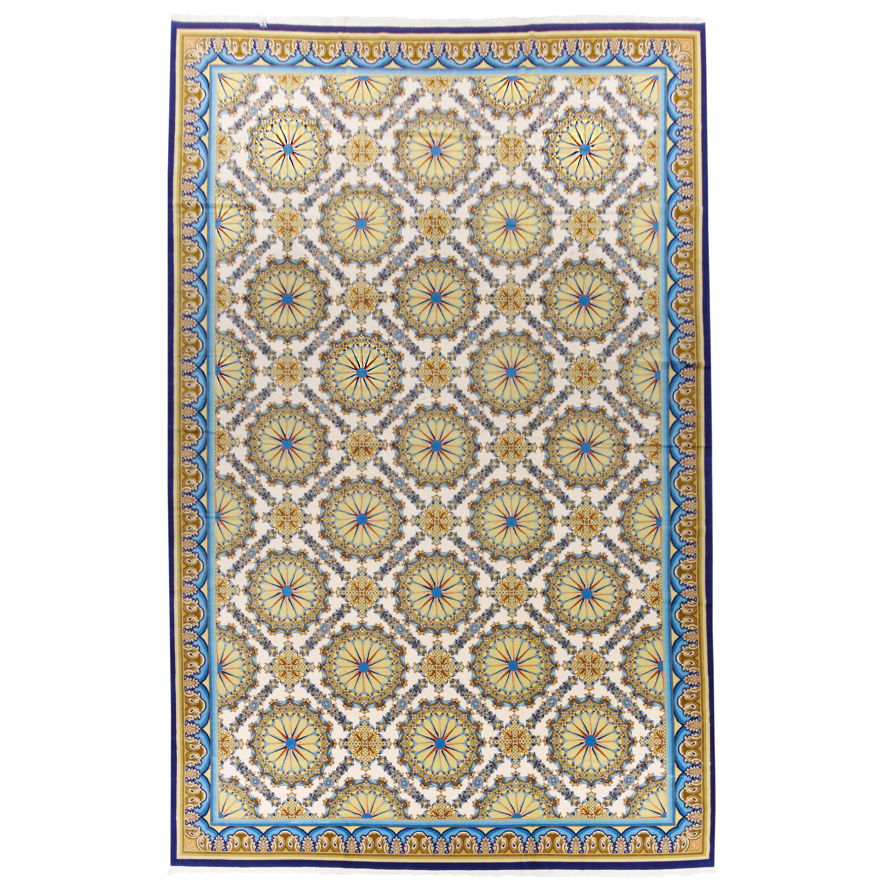 Tabriz Handmade Carpet — Bandi | Wool / Silk Warp | 450 × 700 cm | SKU 13100751