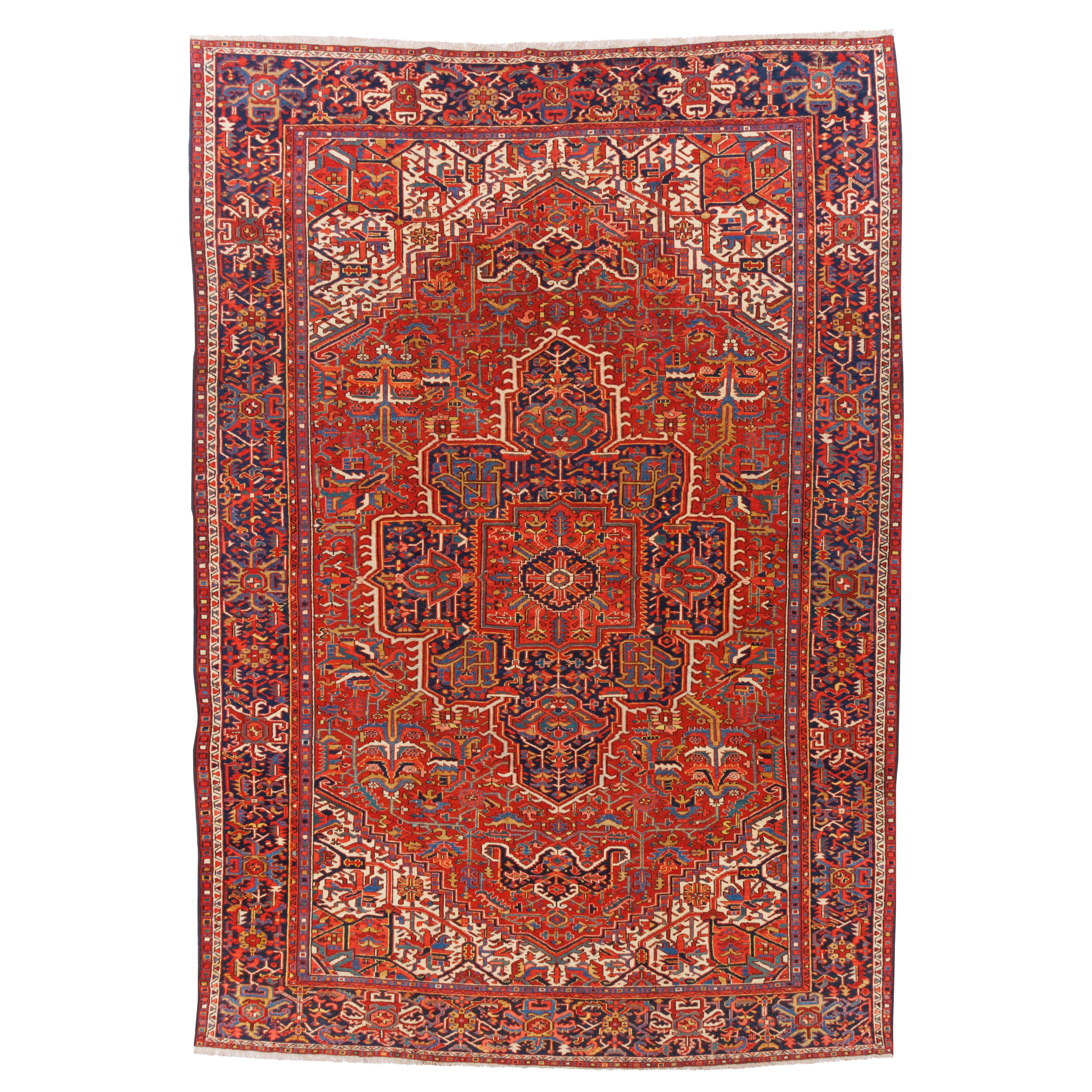 Heris Handmade Carpet — Lachak Toranj | Wool / Cotton Warp | 312 × 443 cm | SKU 11300140