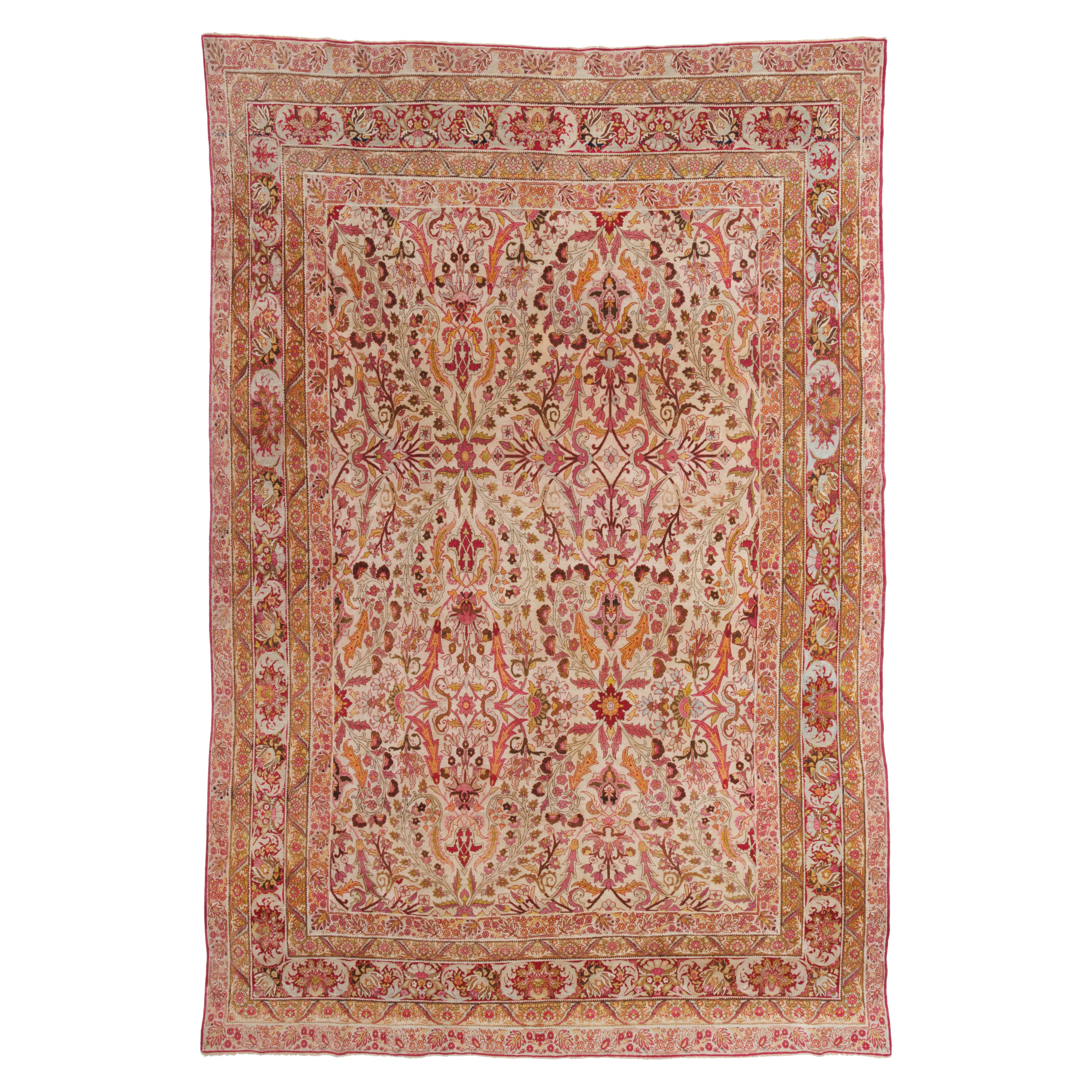 Kerman Handmade Carpet — Sarasar | Wool / Cotton Warp | 270 × 400 cm | SKU 11000104