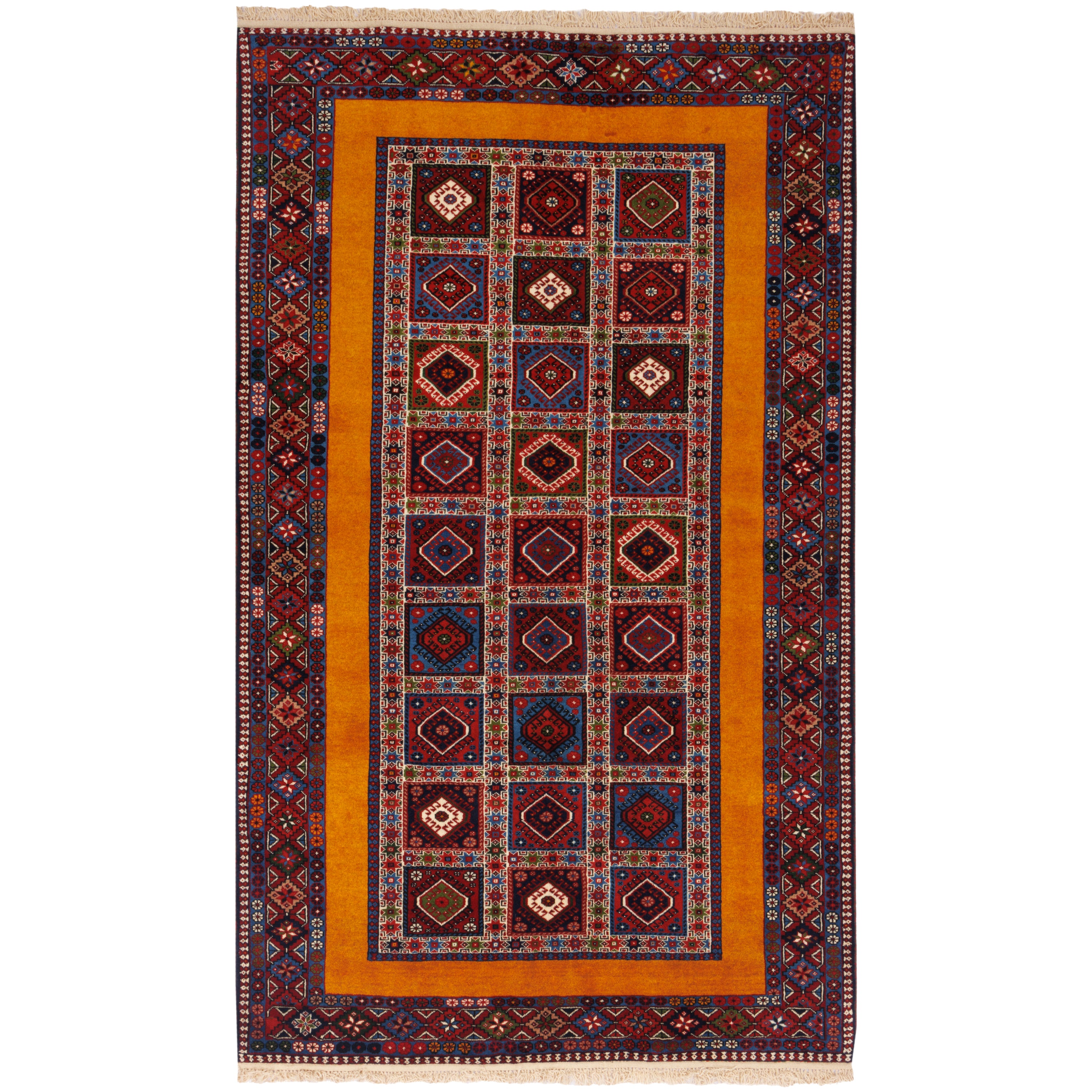 Bakhtiari Handmade Carpet — Kheshti | Full Wool | 150 × 250 cm | SKU 10300944