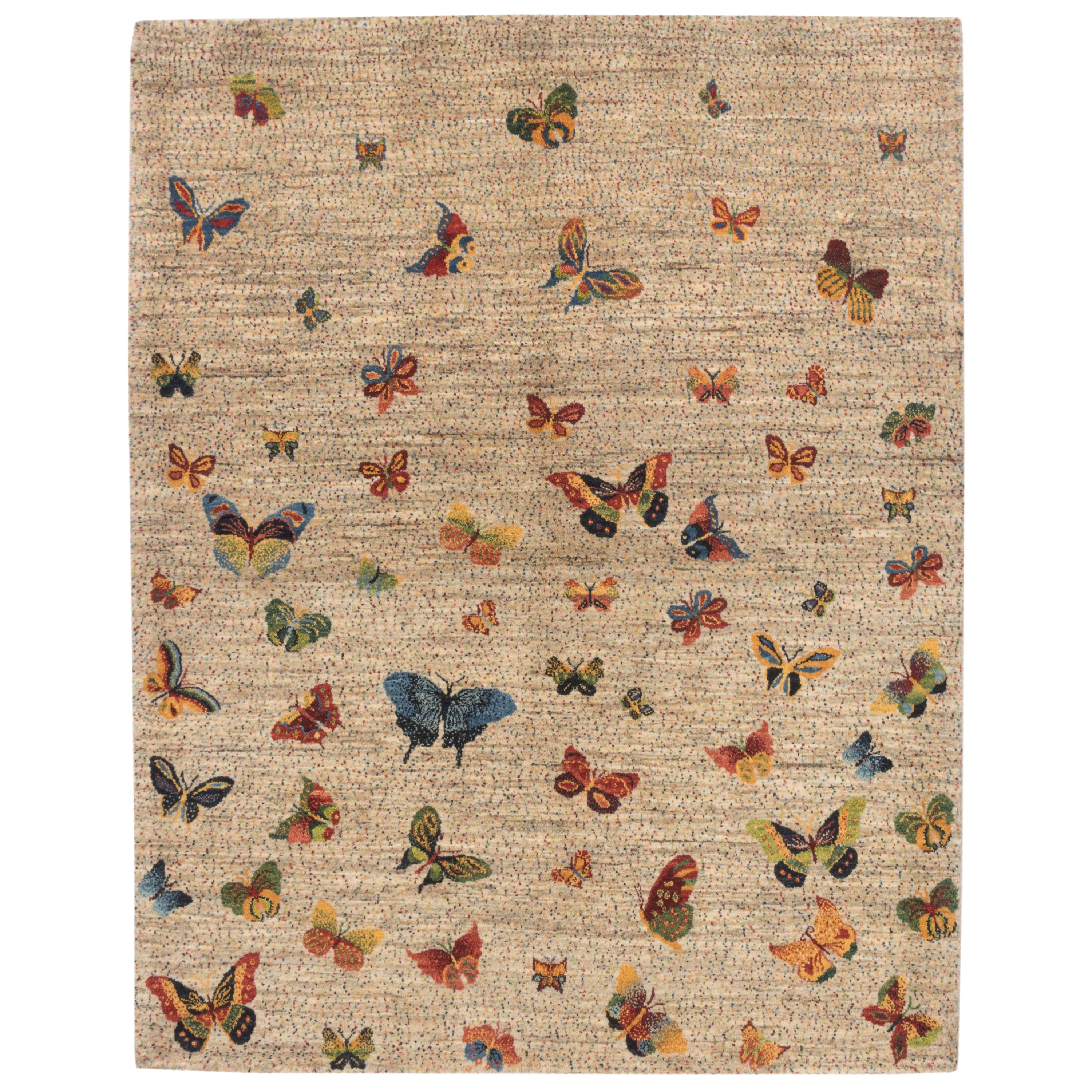 Shiraz Handmade Gabbeh — Sarasar | Full Wool | 157 × 200 cm | SKU 50301151