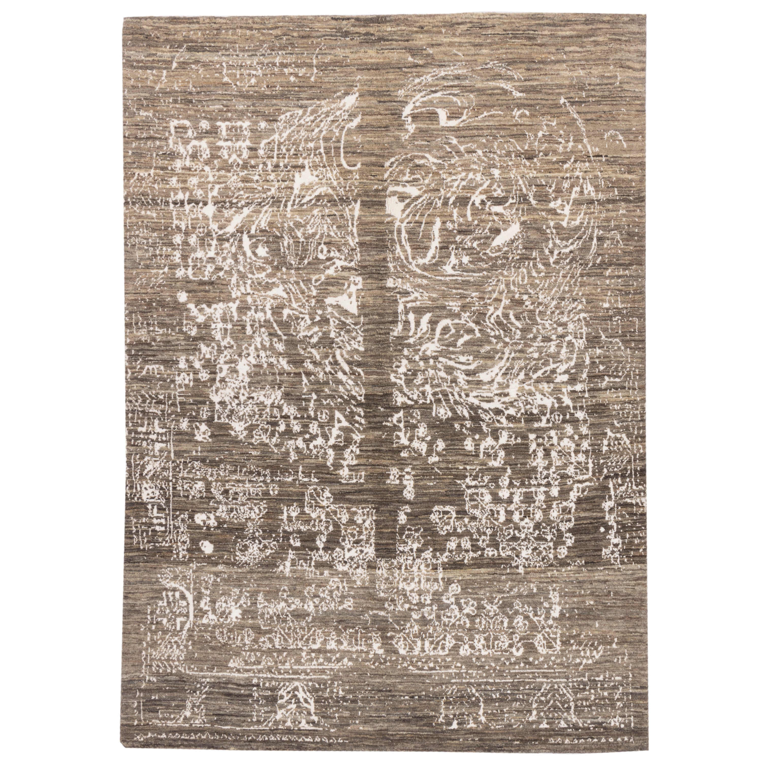Shiraz Handmade Gabbeh — Sarasar | Full Wool | 150 × 210 cm | SKU 50301150