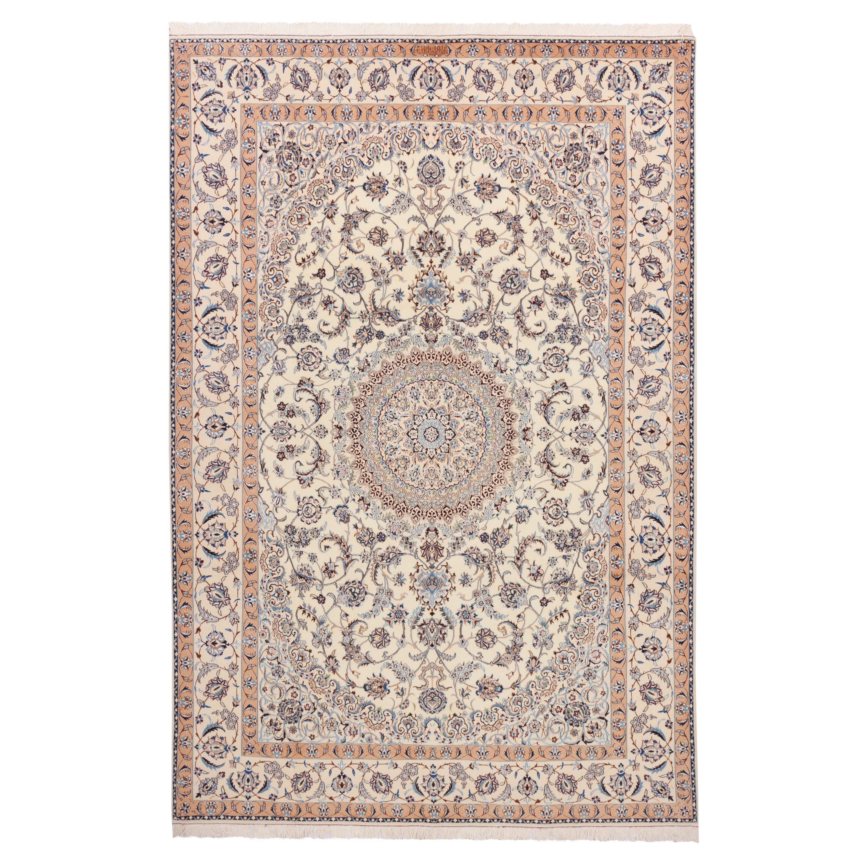 Nain Handmade Carpet — Lachak Toranj | Silk Pile / Wool Warp | 205 × 308 cm | SKU 10601093