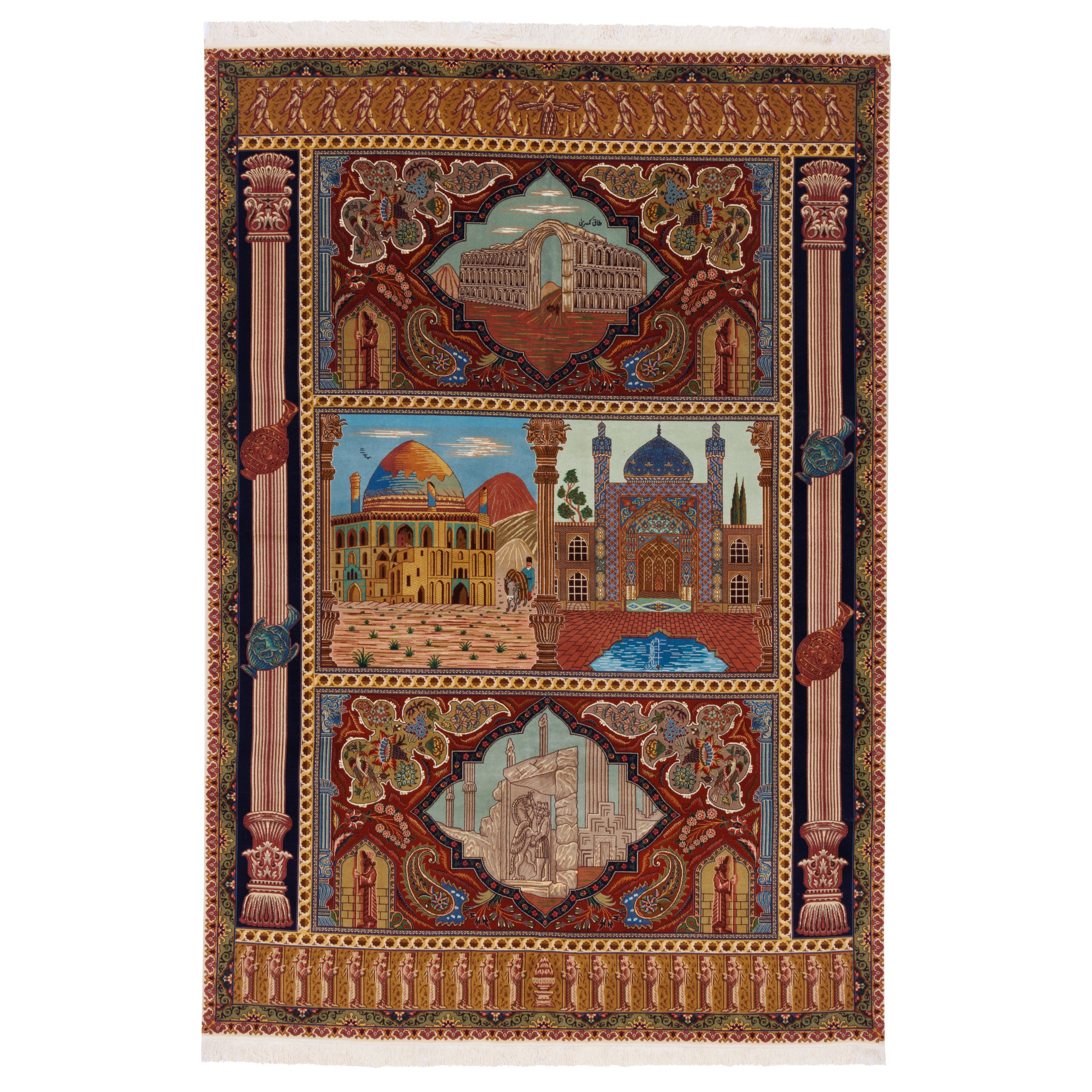 Tabriz Handmade Carpet — Chand Matn | Wool / Cotton Warp | 183 × 265 cm | SKU 10400084