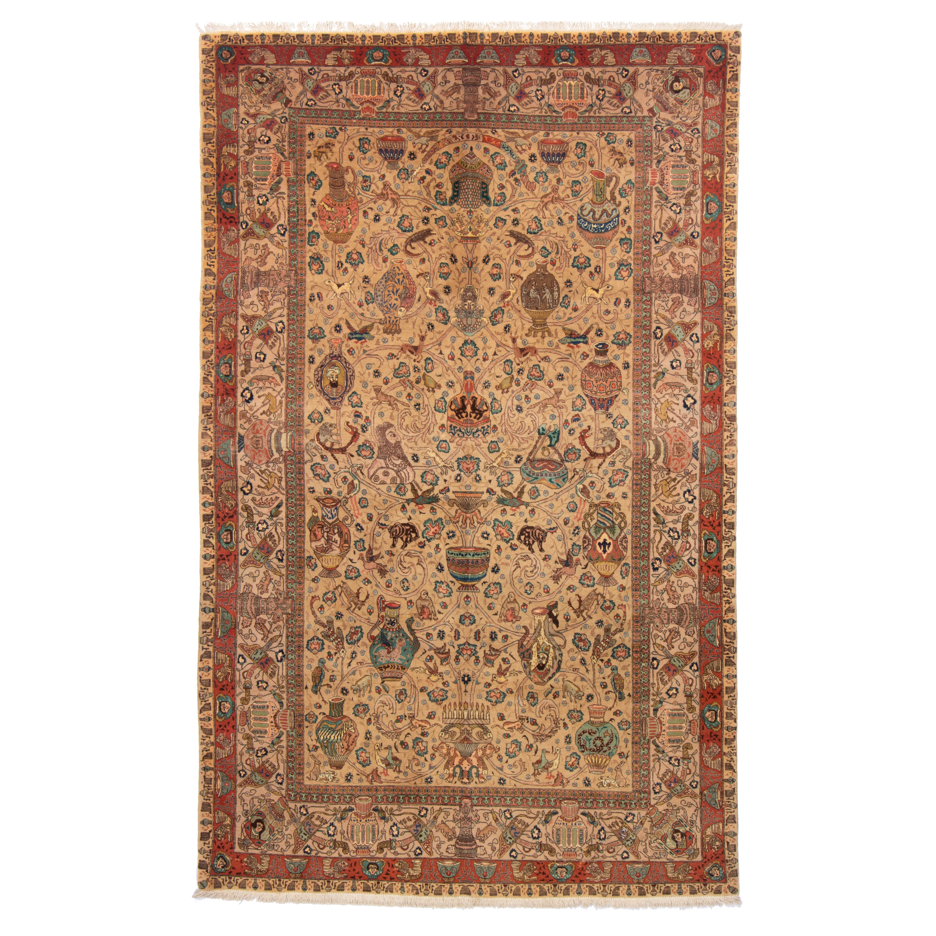 Tabriz Handmade Carpet — Sarasar | Wool / Cotton Warp | 171 × 278 cm | SKU 10400078