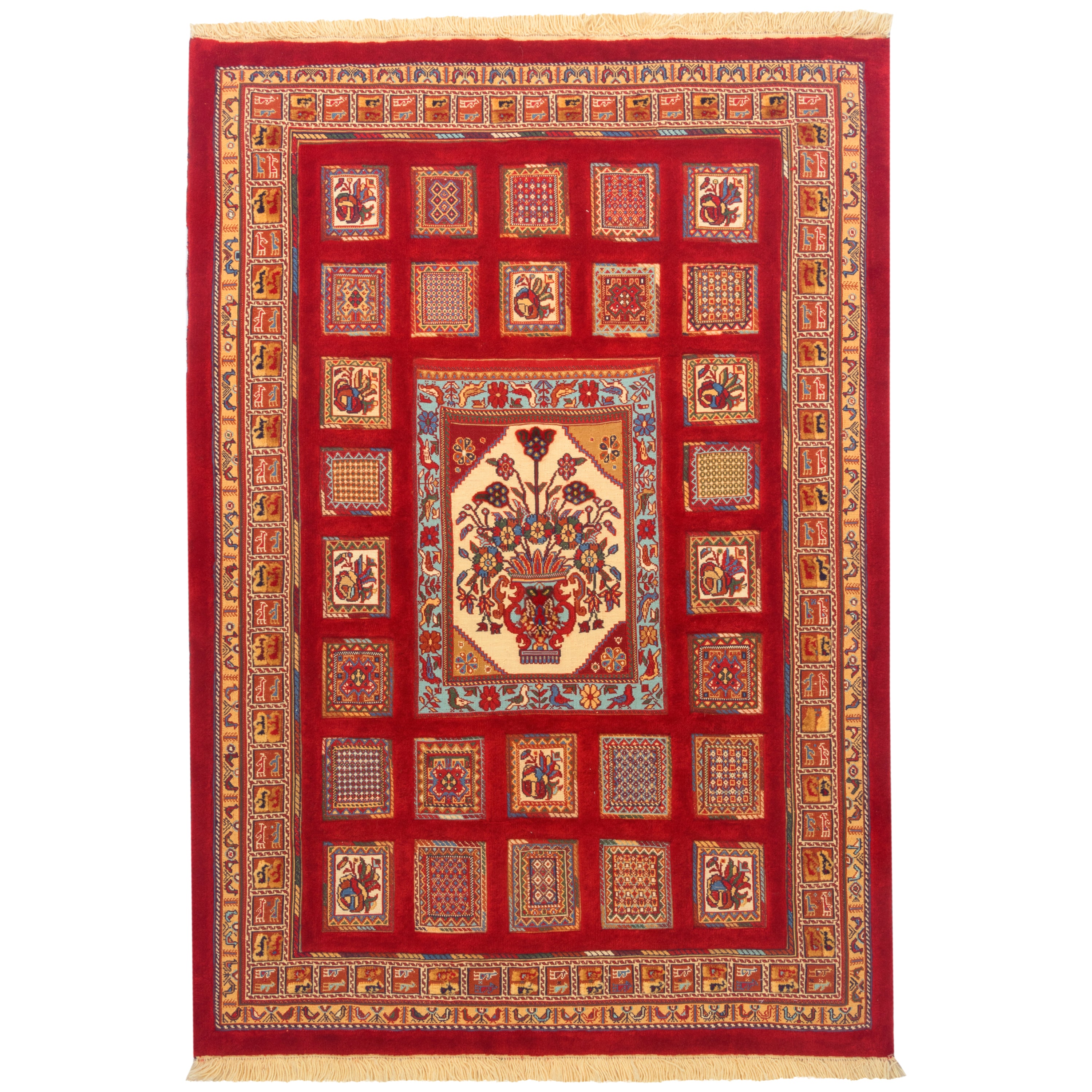 Sirjan Handmade Kilim Carpet — Kheshti | Full Wool | 112 × 160 cm | SKU 40100286