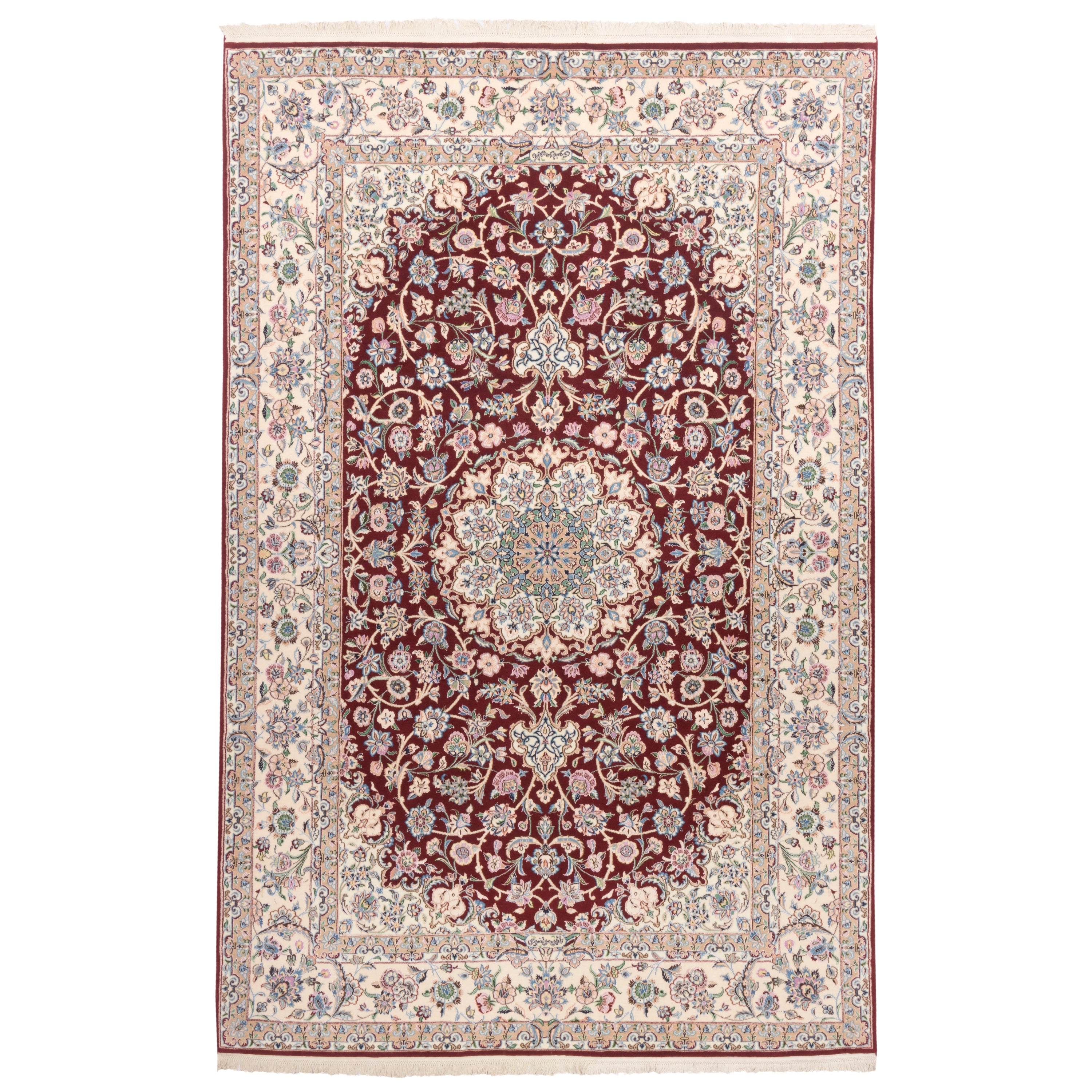 Nain Handmade Carpet — Lachak Toranj | Silk Pile / Wool Warp | 200 × 310 cm | SKU 10601103