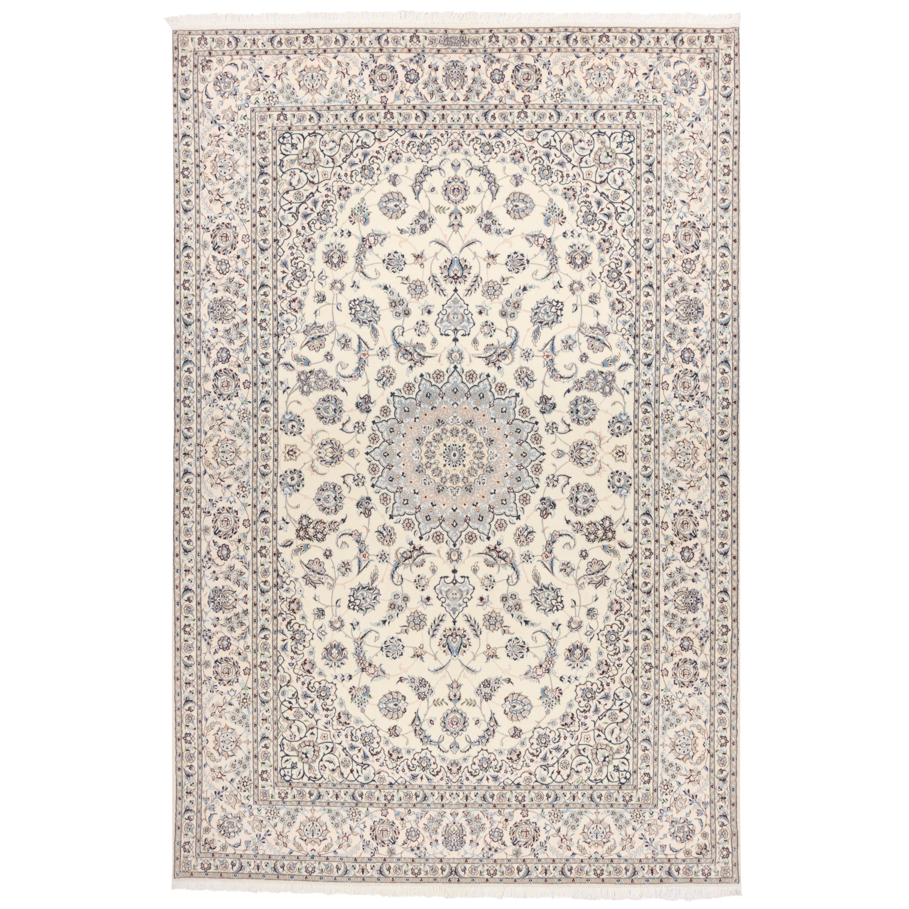 Nain Handmade Carpet — Lachak Toranj | Silk Pile / Wool Warp | 206 × 310 cm | SKU 10601102