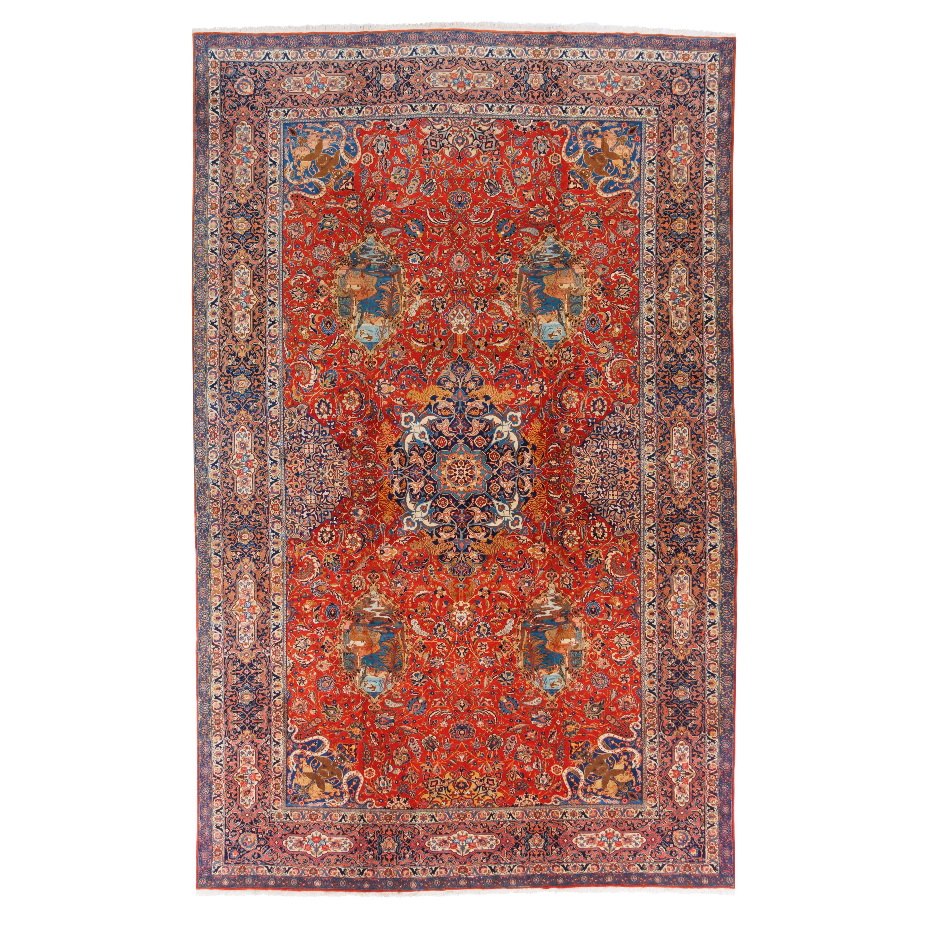 Tabriz Handmade Carpet — Lachak Toranj | Wool / Cotton Warp | 325 × 520 cm | SKU 11600139