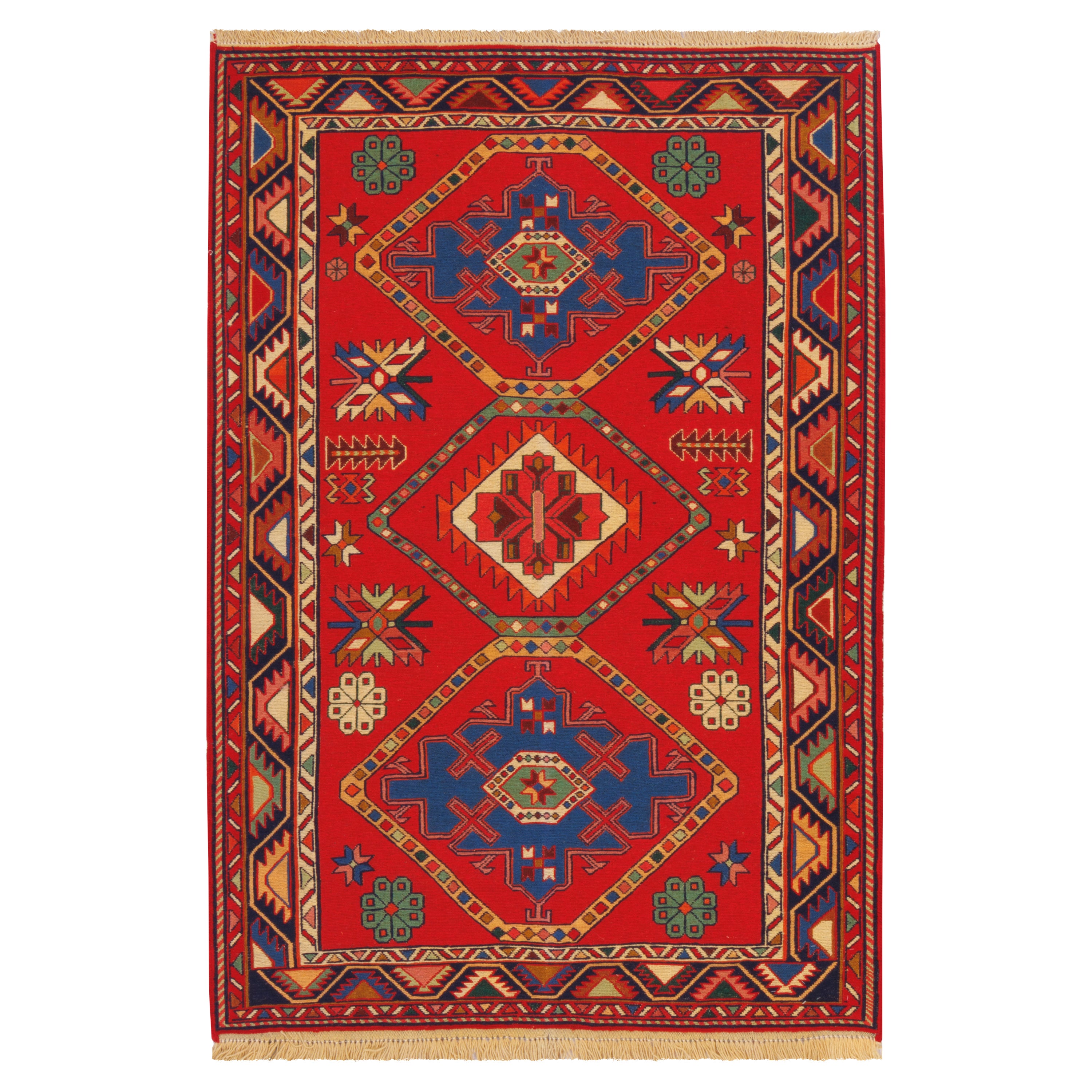 Sirjan Handmade Kilim — Sarasar | Full Wool | 107 × 155 cm | SKU 40101255
