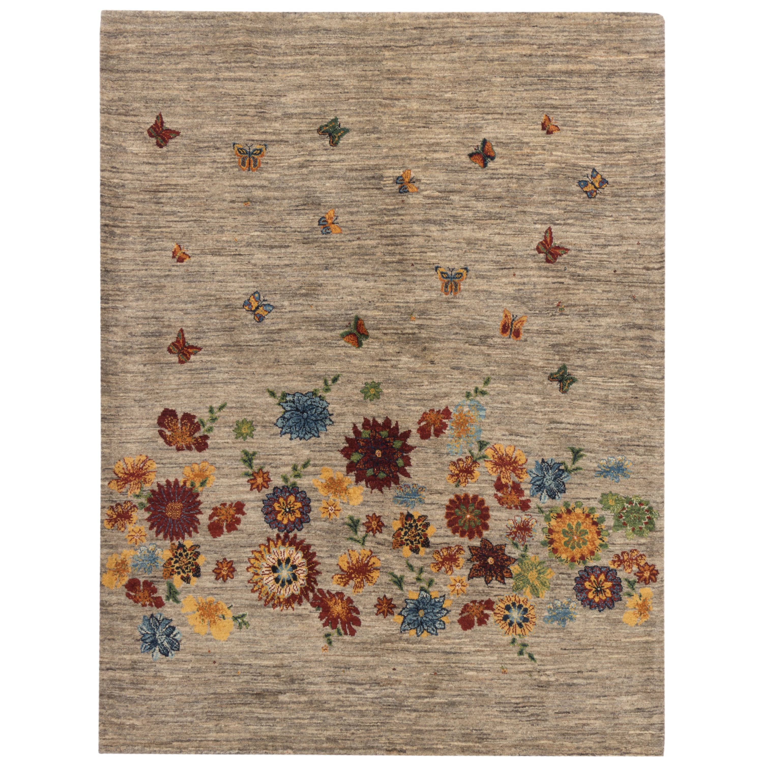 Shiraz Handmade Gabbeh — Sarasar | Full Wool | 160 × 210 cm | SKU 50301171