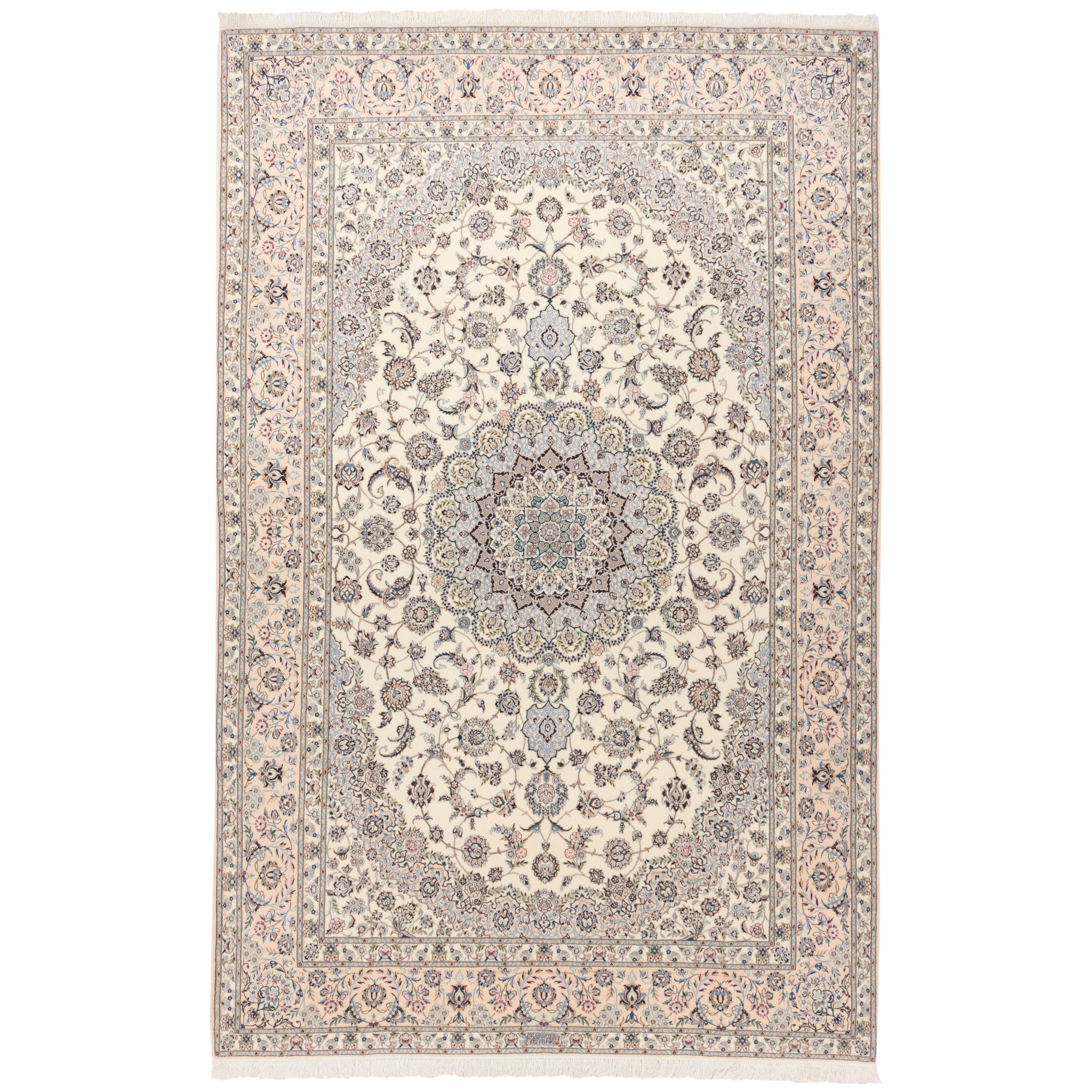 Nain Handmade Carpet — Lachak Toranj | Silk Pile / Wool Warp | 210 × 320 cm | SKU 10601002
