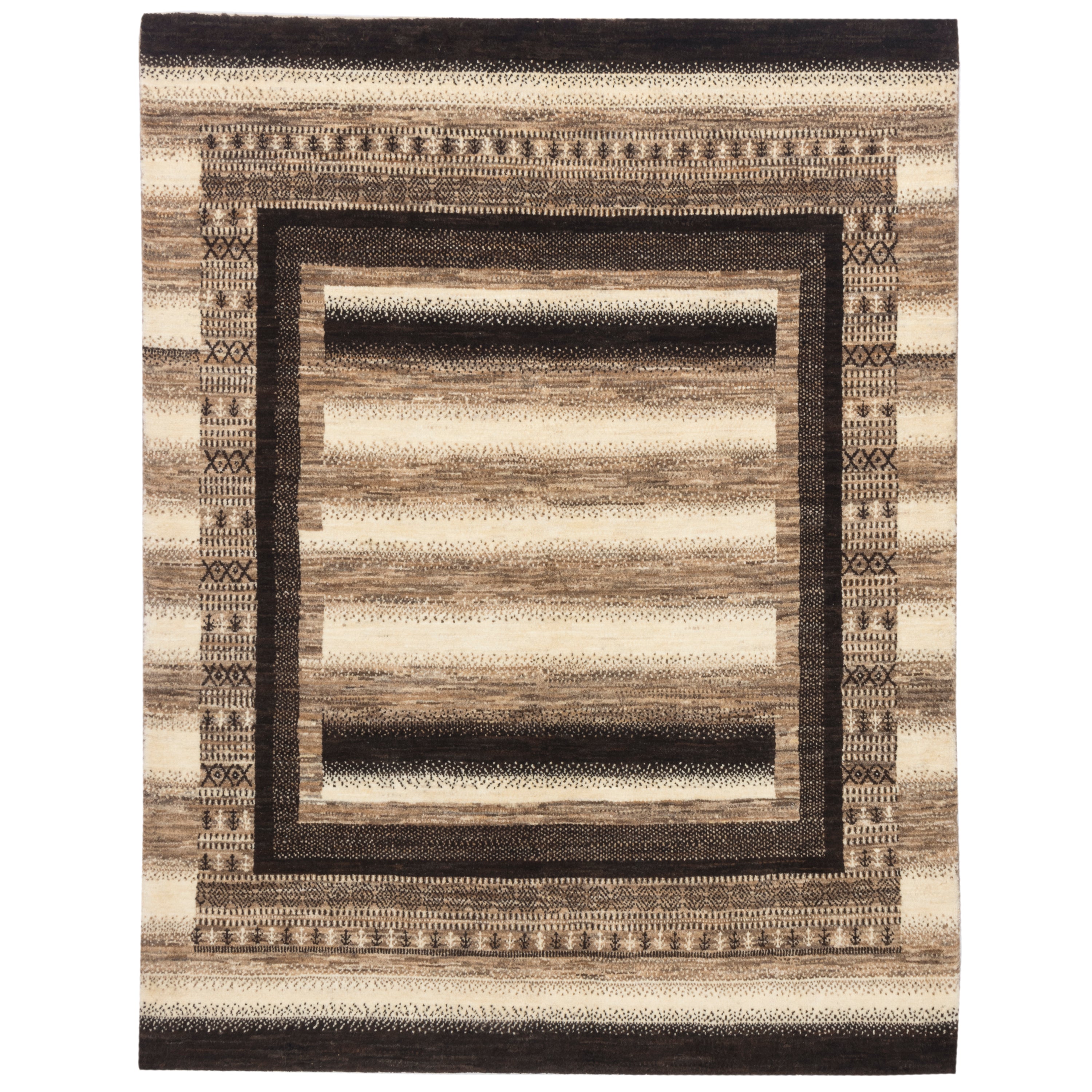Shiraz Handmade Gabbeh — Sarasar | Full Wool | 156 × 200 cm | SKU 50301154