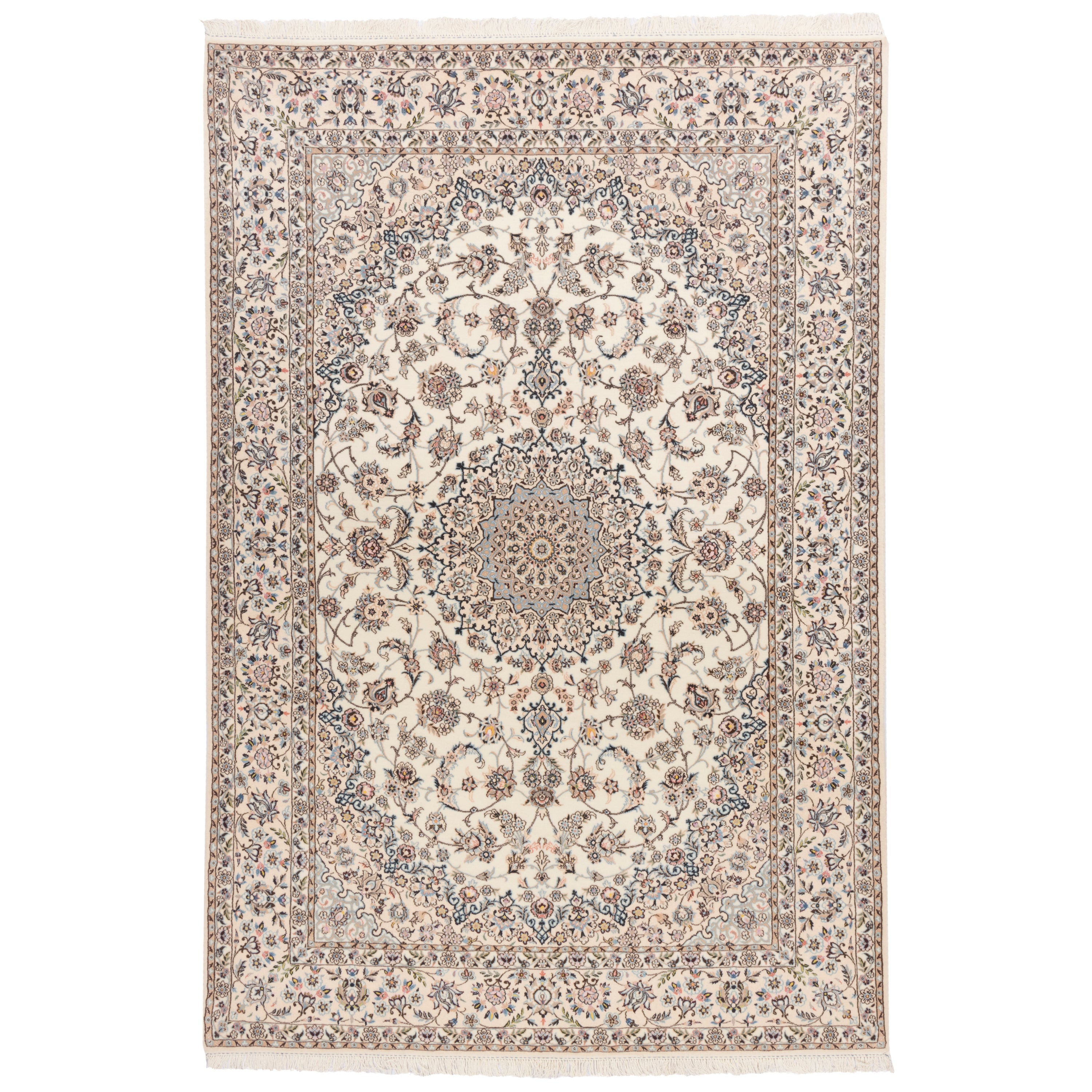 Nain Handmade Carpet — Lachak Toranj | Silk Pile / Wool Warp | 202 × 301 cm | SKU 10600988