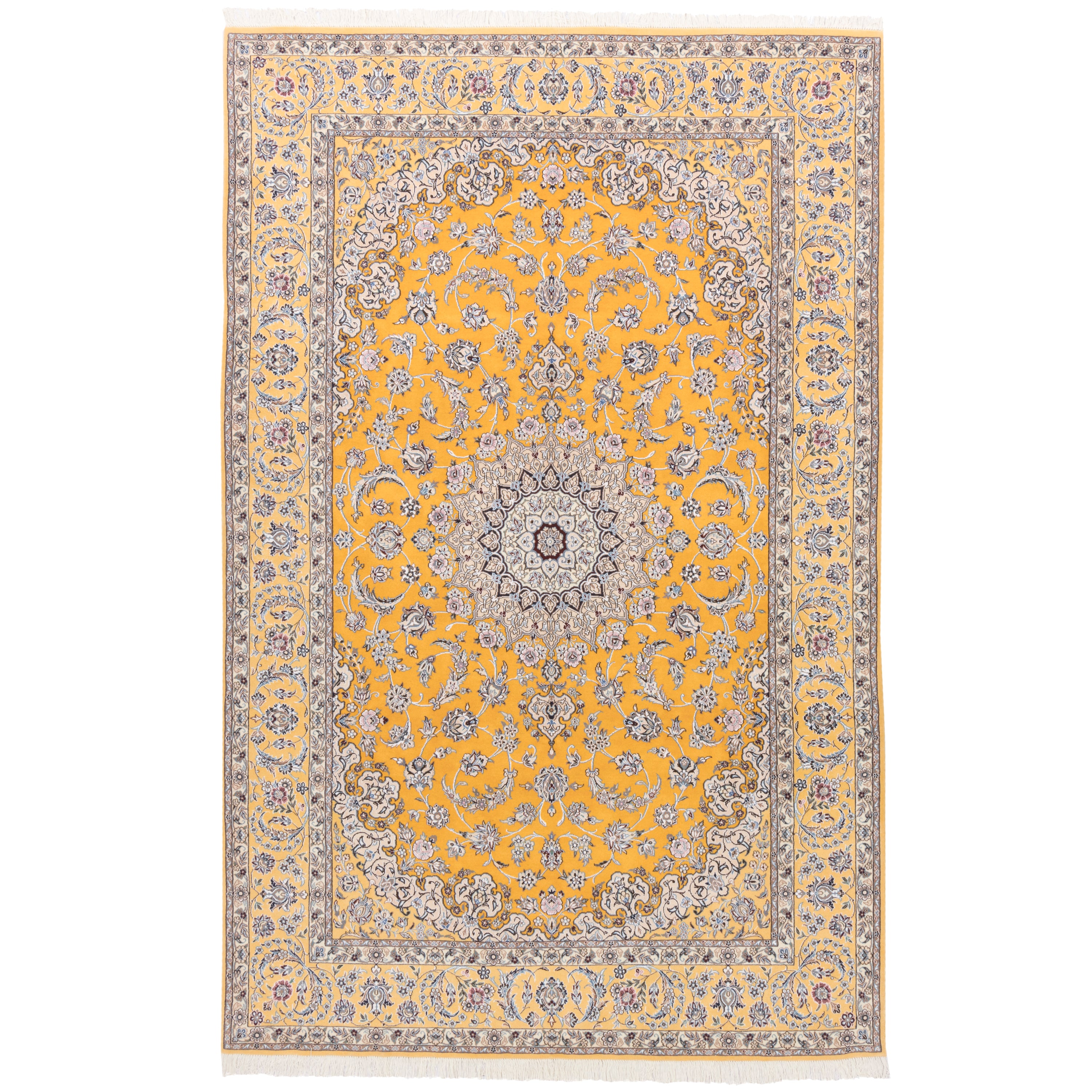 Nain Handmade Carpet — Lachak Toranj | Silk Pile / Wool Warp | 200 × 313 cm | SKU 10601001