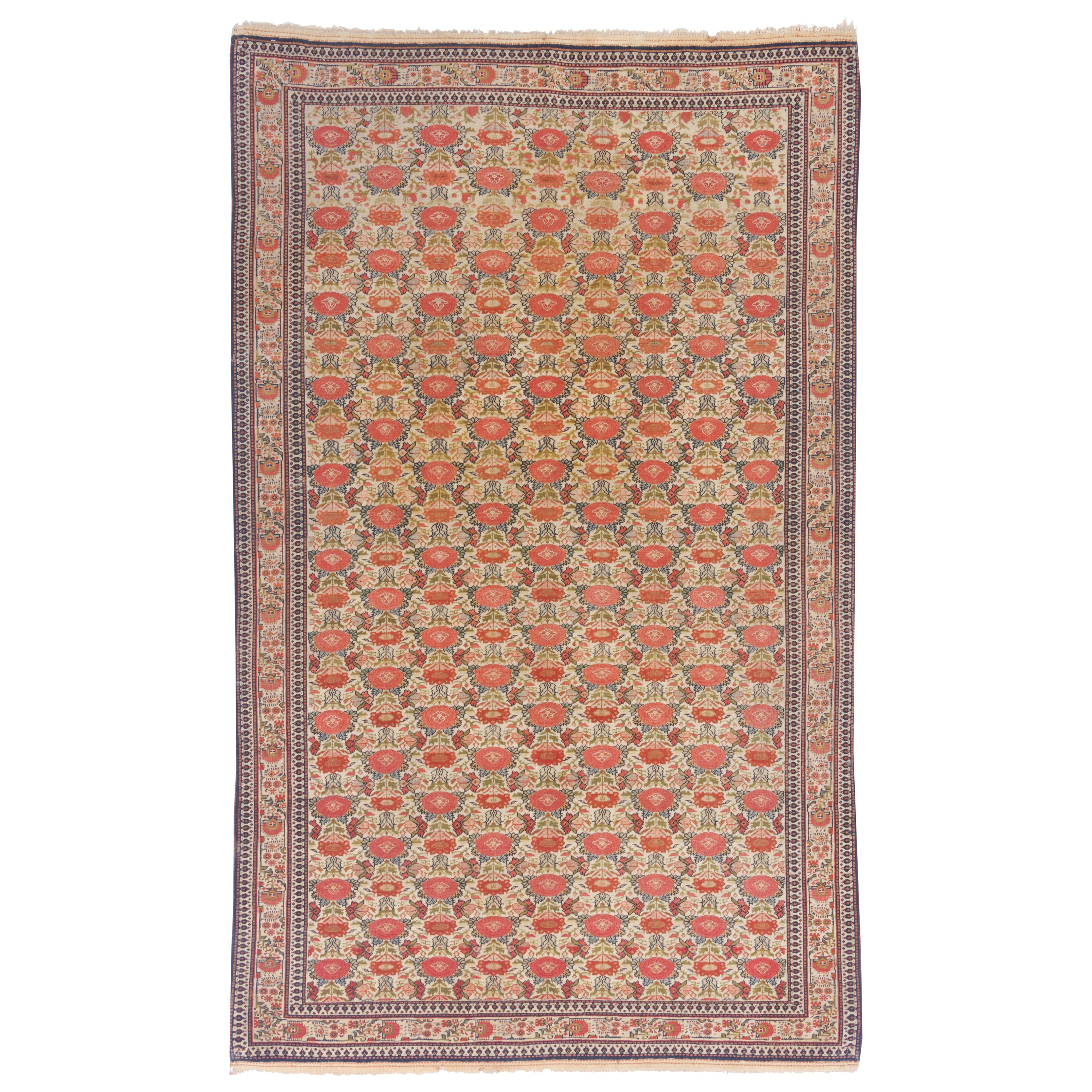 سجادة فرحان يدوية - بندي | صوف / قطن (السدى) | 116 × 190 سم | رمز المنتج 10200005