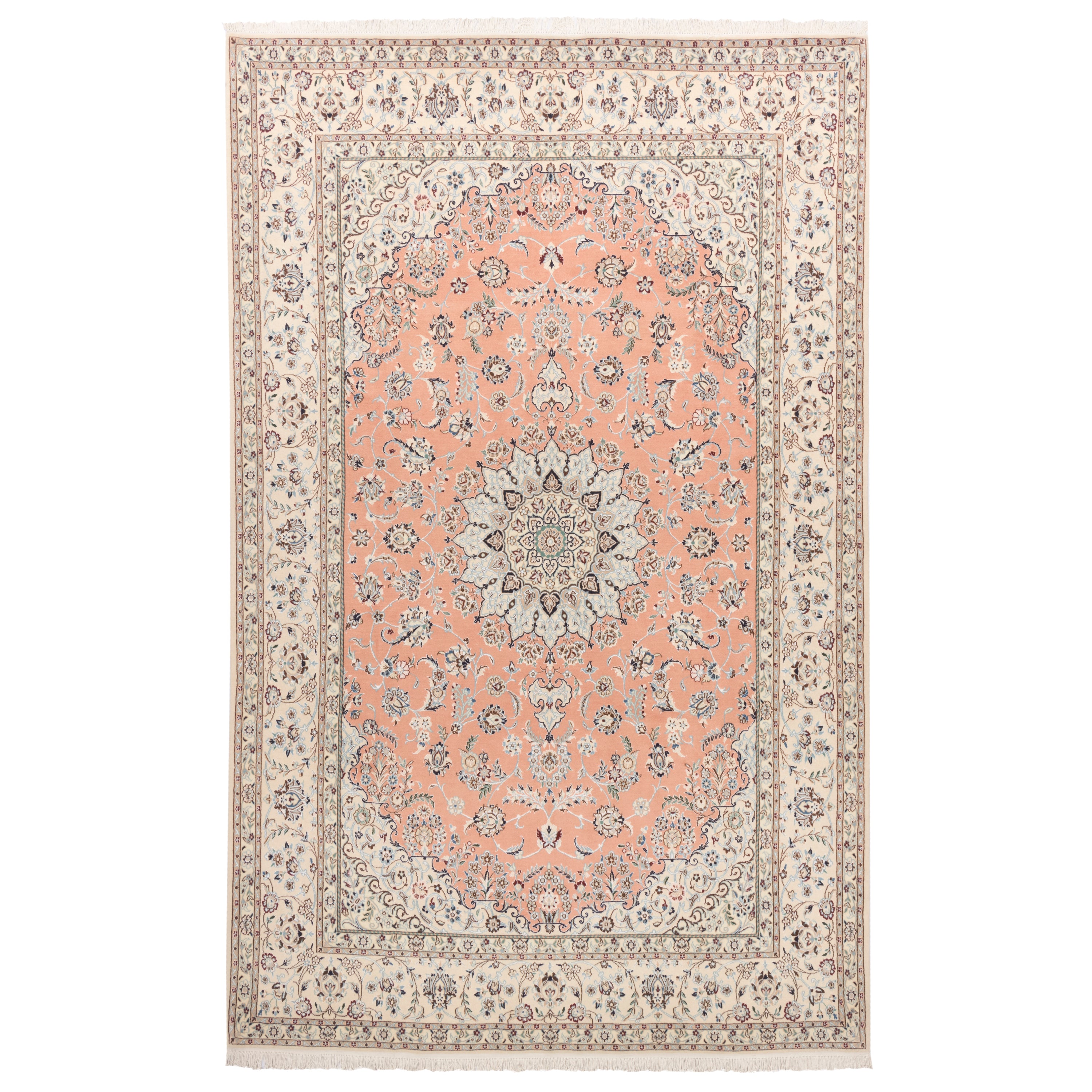 Nain Handmade Carpet — Lachak Toranj | Silk Pile / Wool Warp | 207 × 329 cm | SKU 10601013
