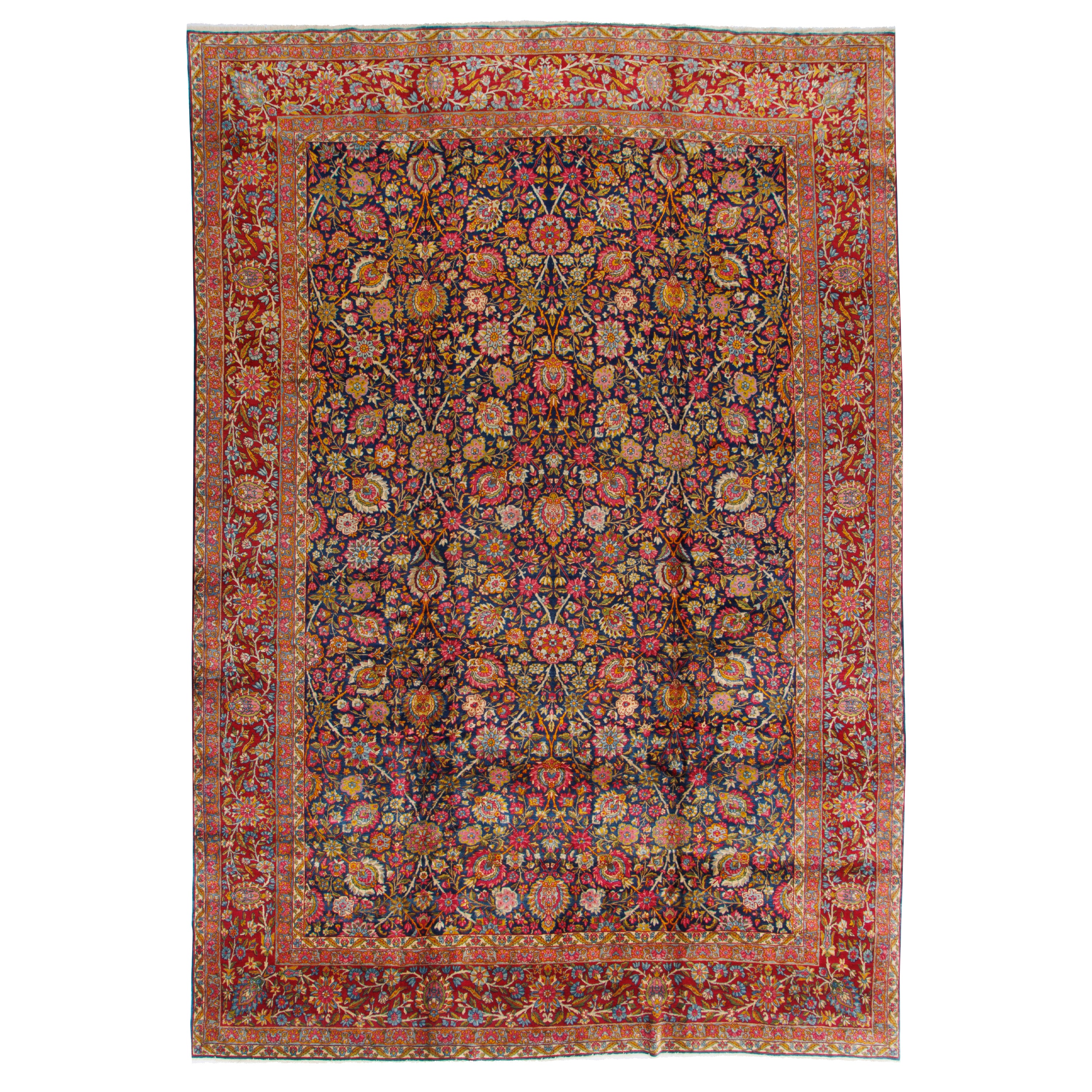 Kerman Handmade Carpet — Afshan | Wool / Cotton Warp | 300 × 435 cm | SKU 11300141