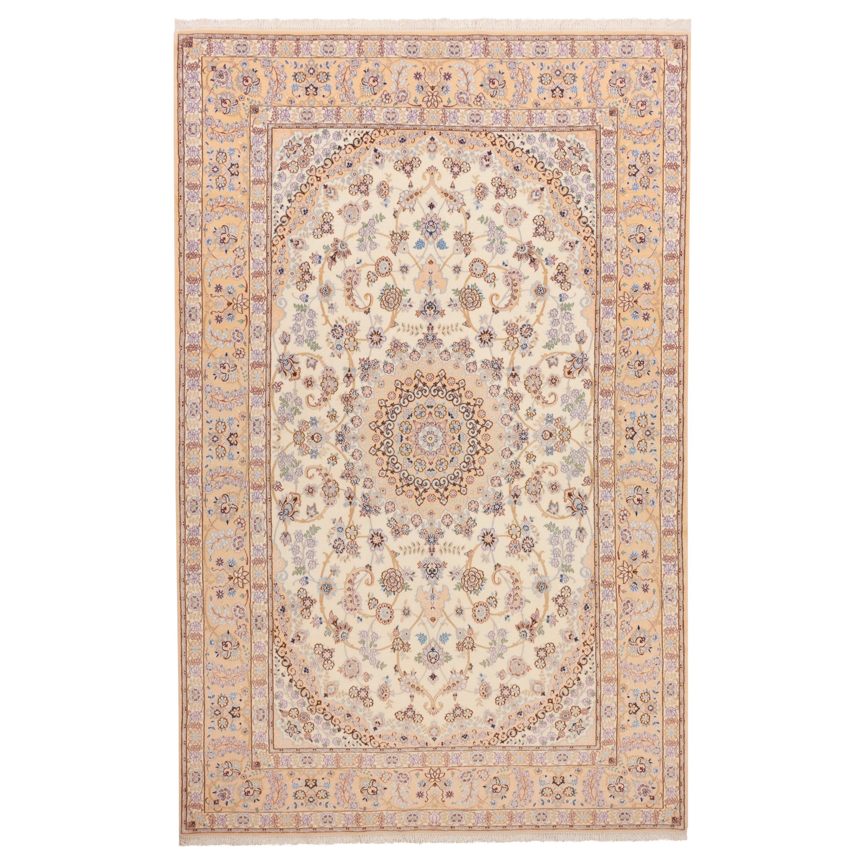 Nain Handmade Carpet — Lachak Toranj | Silk Pile / Wool Warp | 205 × 320 cm | SKU 10601092