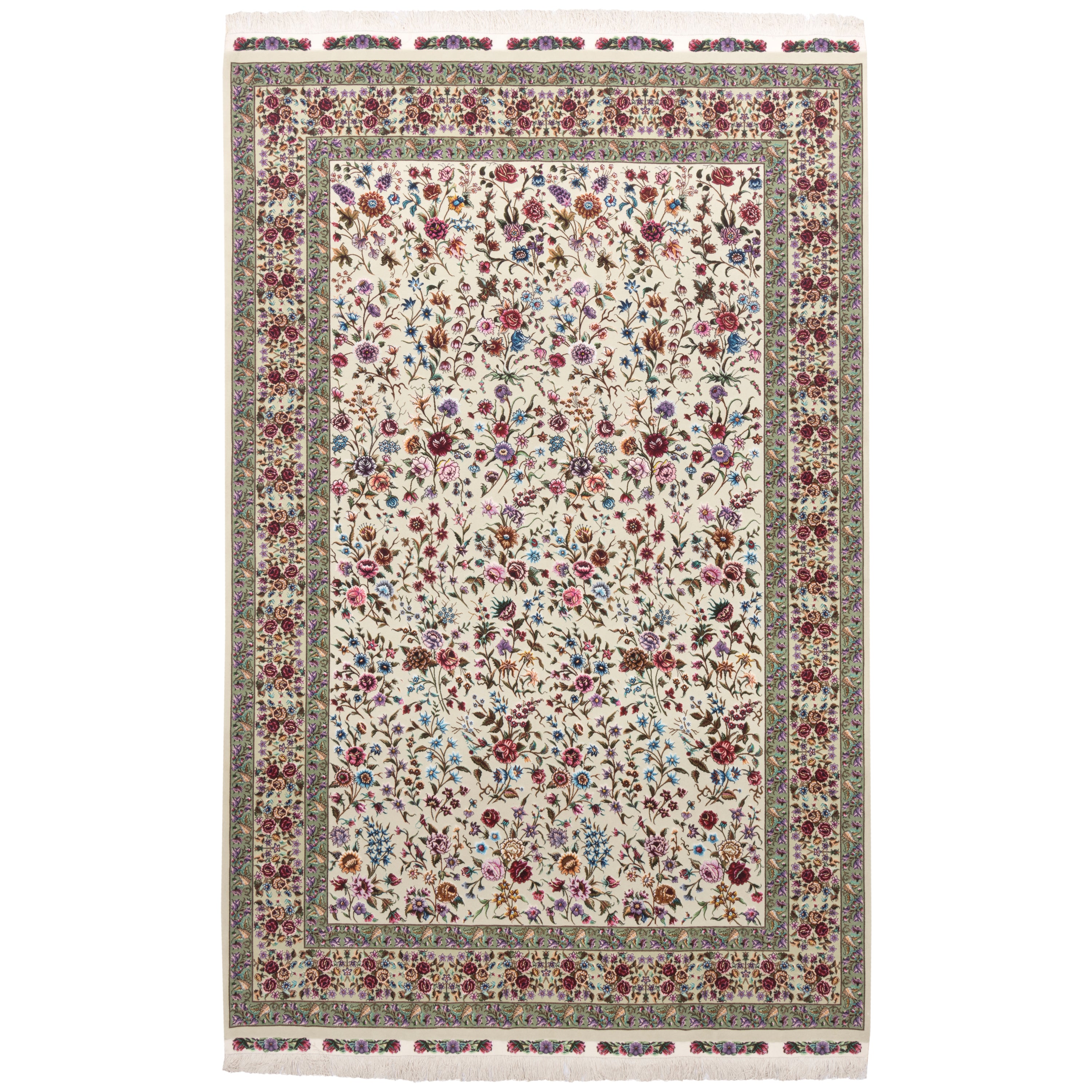 Tabriz Handmade Carpet — Sarasar | Silk Pile / Silk Warp | 203 × 308 cm | SKU 10600972