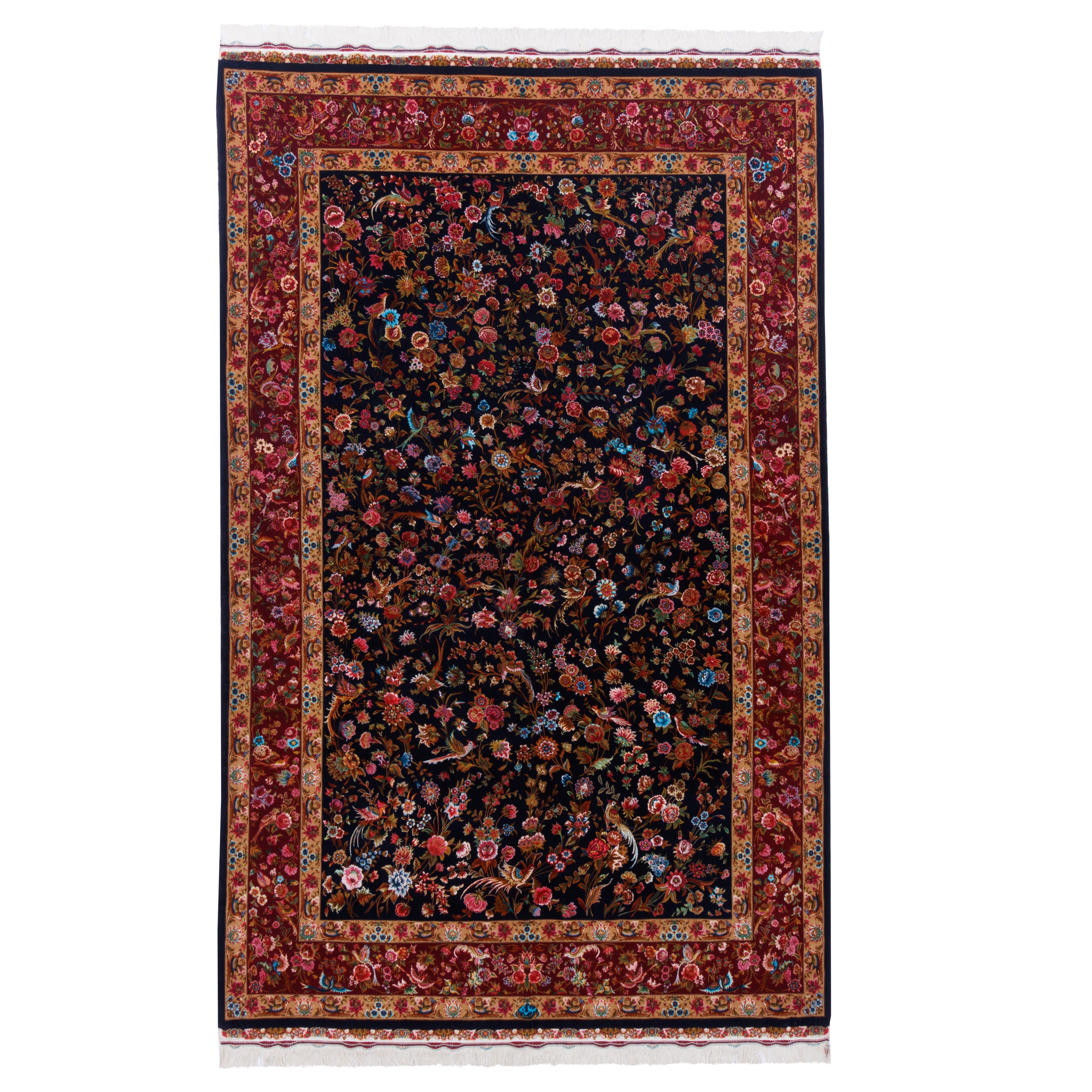 Tabriz Handmade Carpet — Sarasar | Silk Pile / Silk Warp | 200 × 320 cm | SKU 10600105