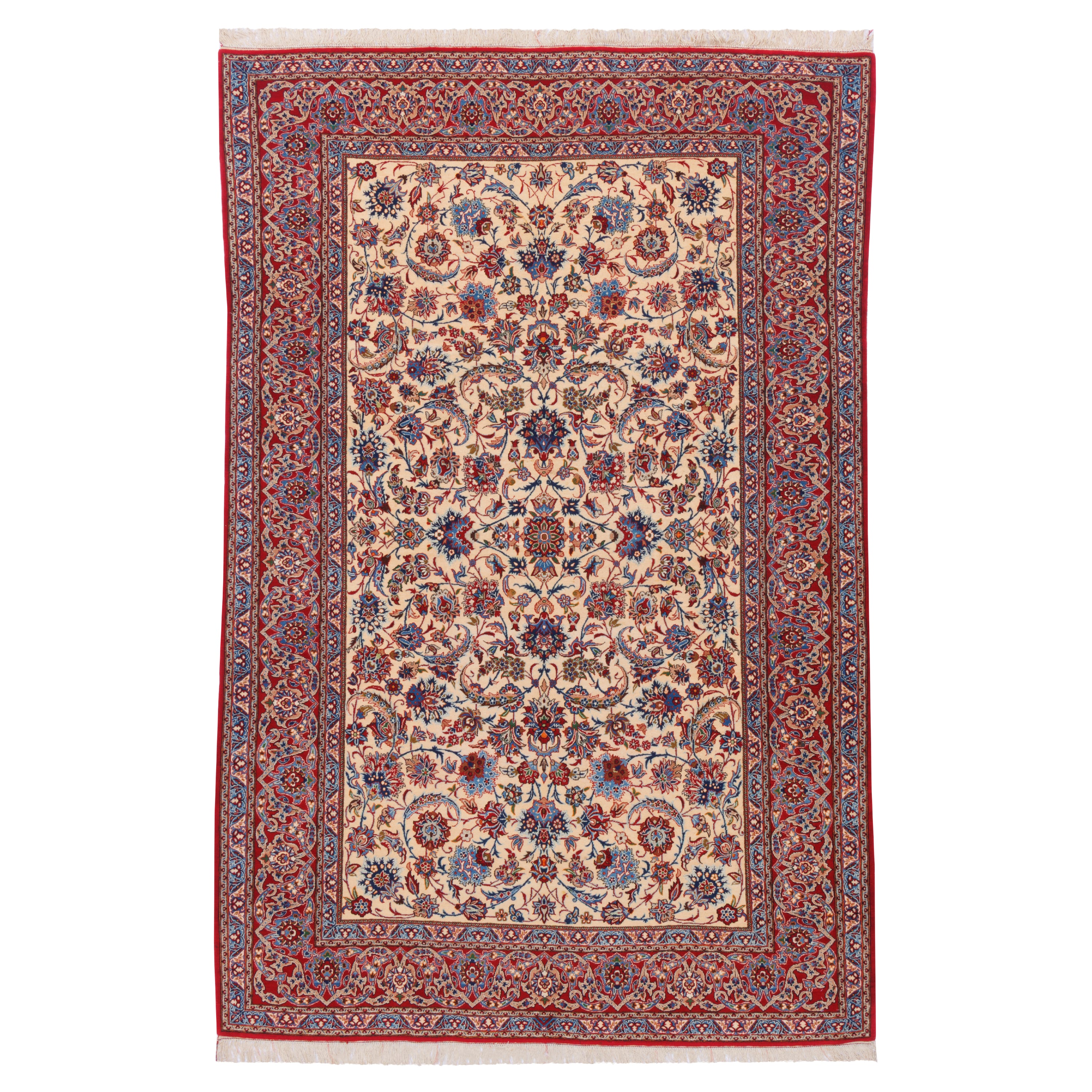 Nain Handmade Carpet — Afshan | Wool / Cotton Warp | 146 × 223 cm | SKU 10300063